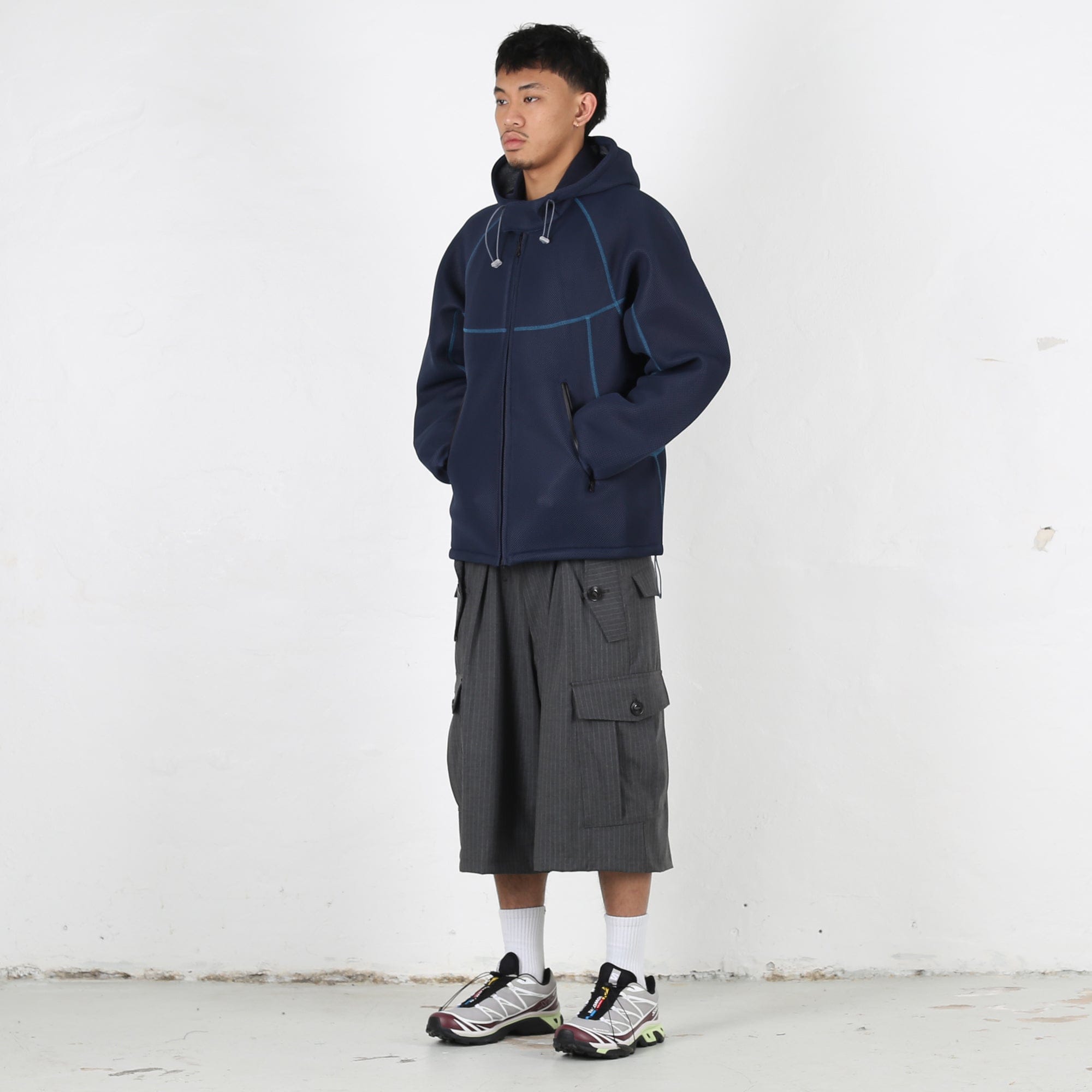 Laid.B Oka Shell Parka - Navy