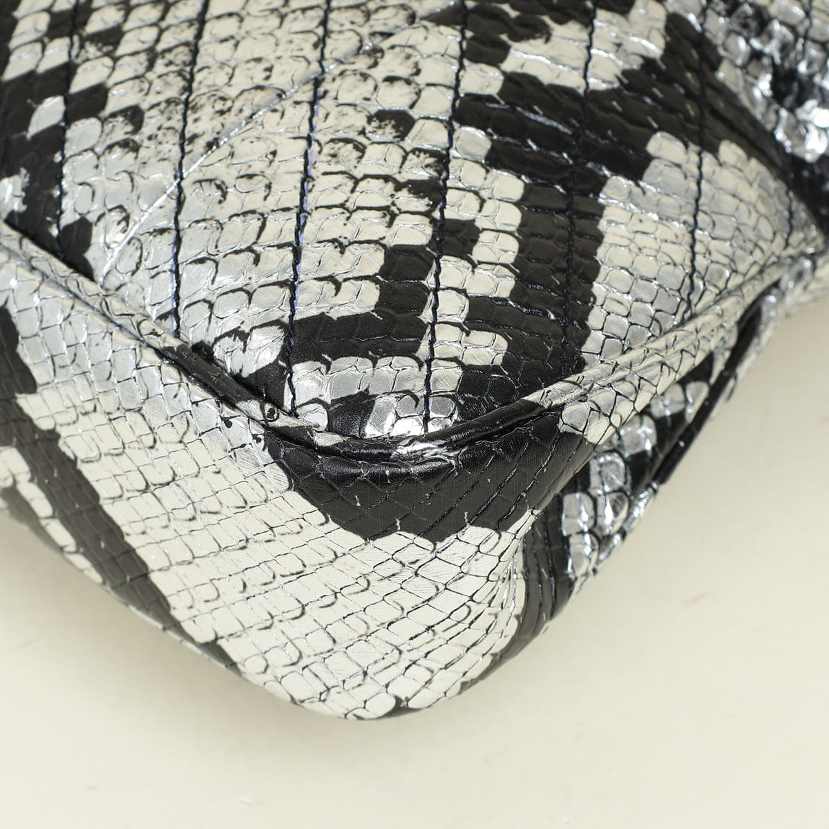 Gucci Bicolor Python Blondie Tote Bag