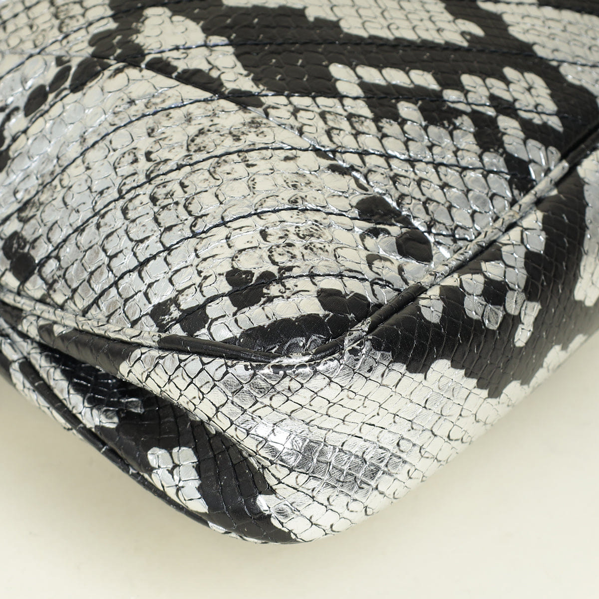 Gucci Bicolor Python Blondie Tote Bag