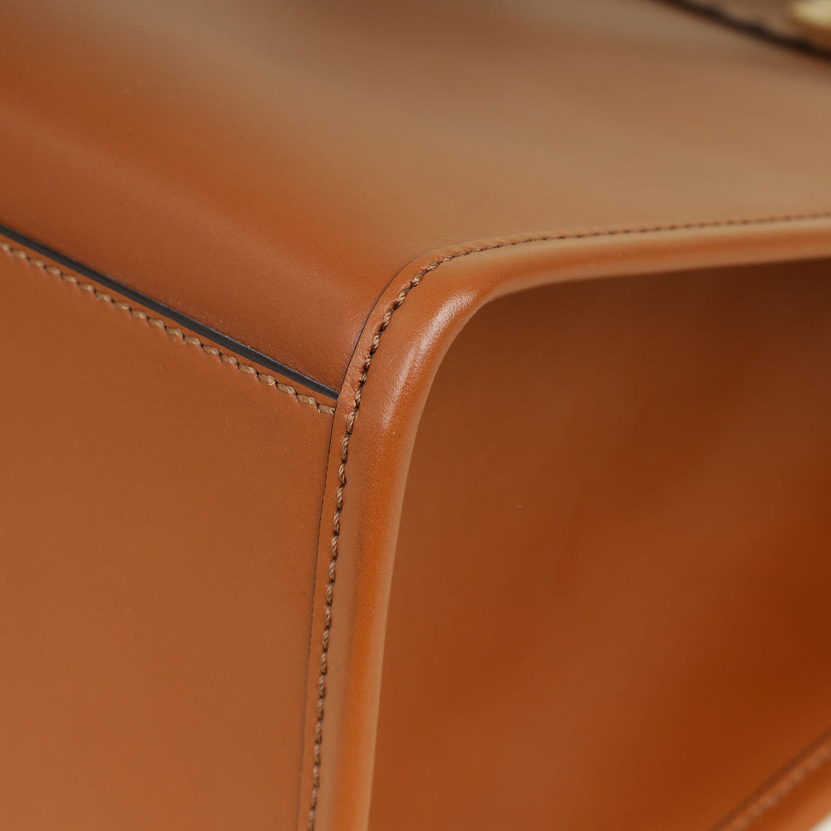 Fendi Brown Sunshine Medium Shopper Bag