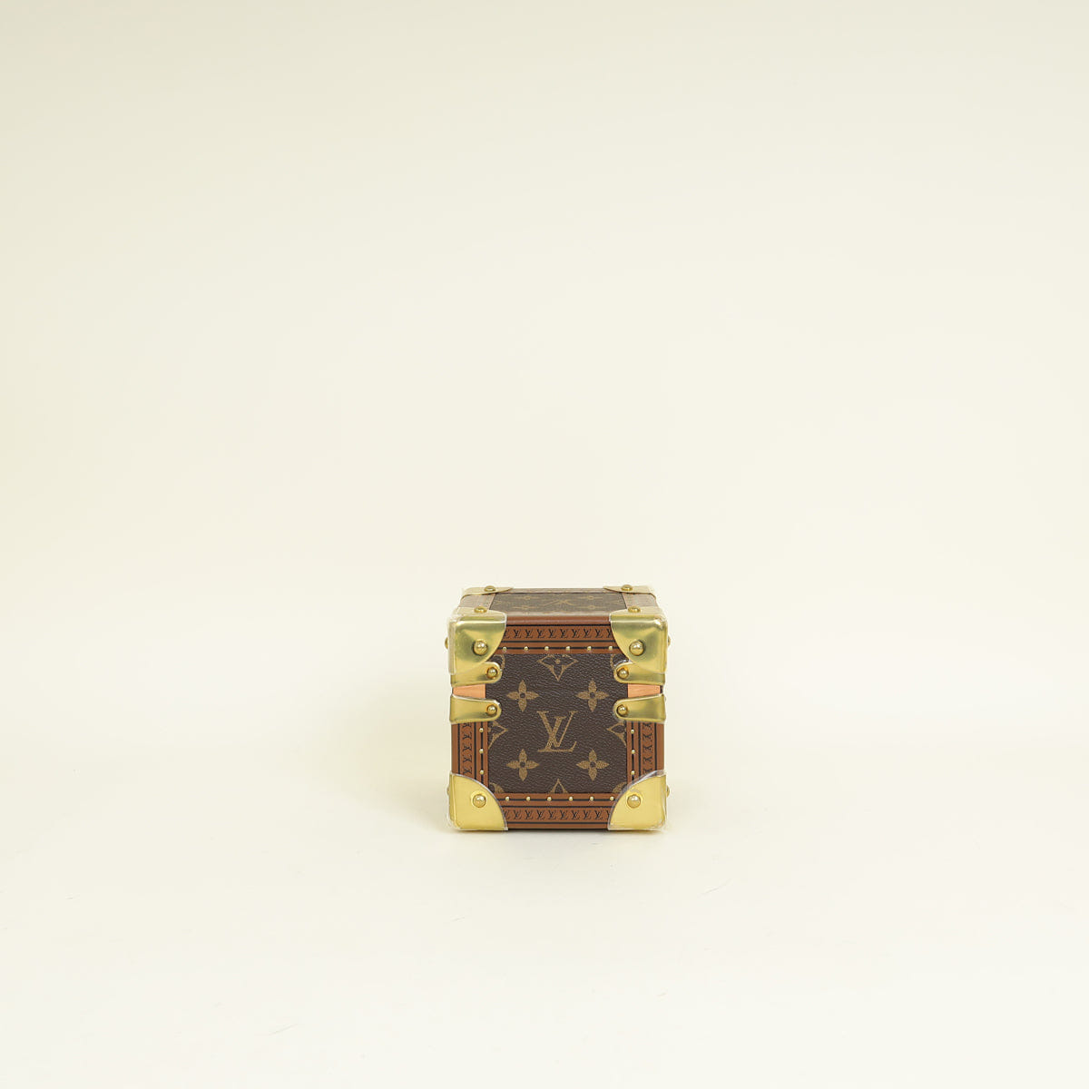 Louis Vuitton Brown Monogram Square Ring Trunk Case