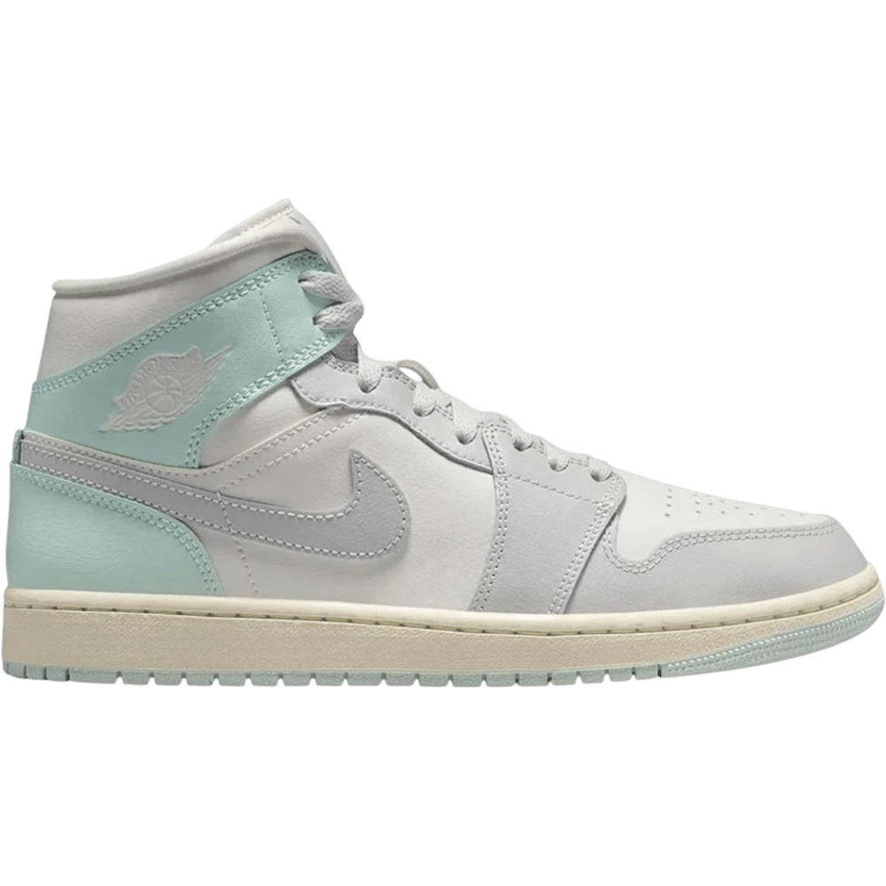 Air Jordan Jordan 1 Mid Football Grey Igloo (Women's)