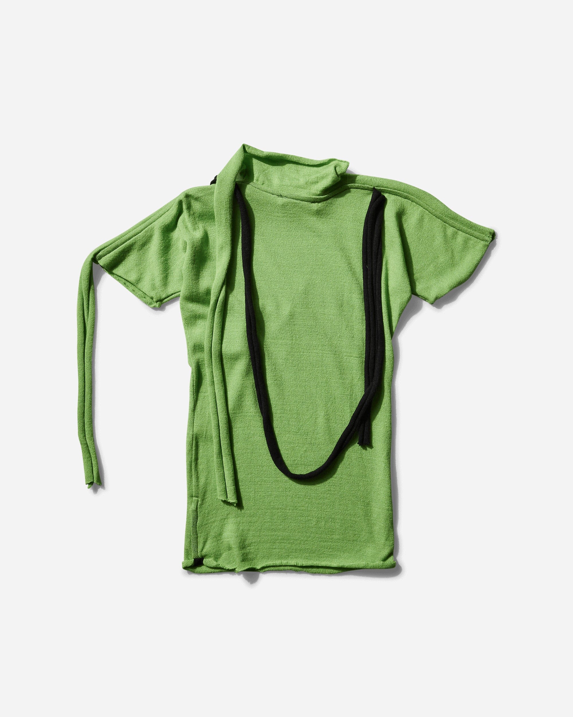 Ottolinger Women's Strap Knit T-Shirt Green
