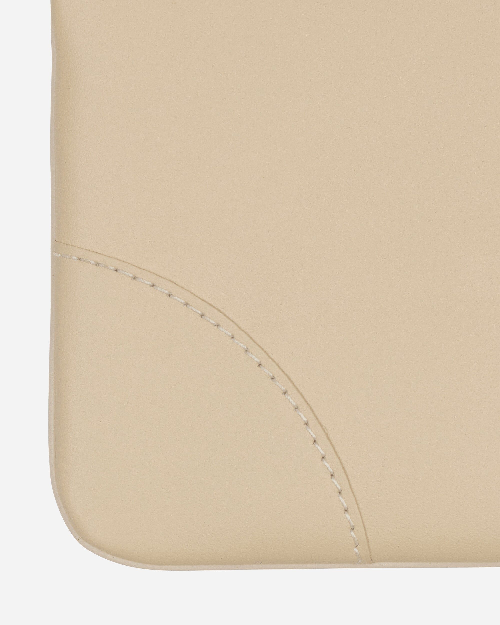 Comme Des Garçons Wallet Classic Line Zip Pouch Off White