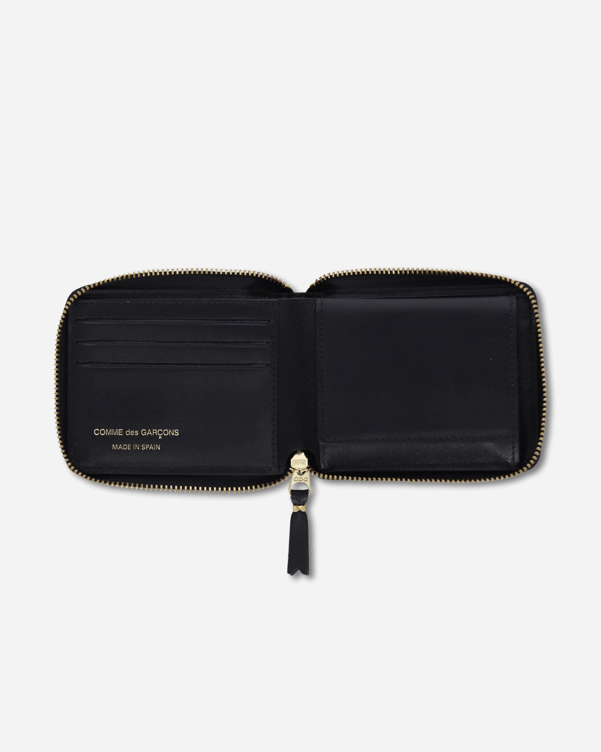 Comme Des Garçons Wallet Classic Line Zip-Around Wallet Black