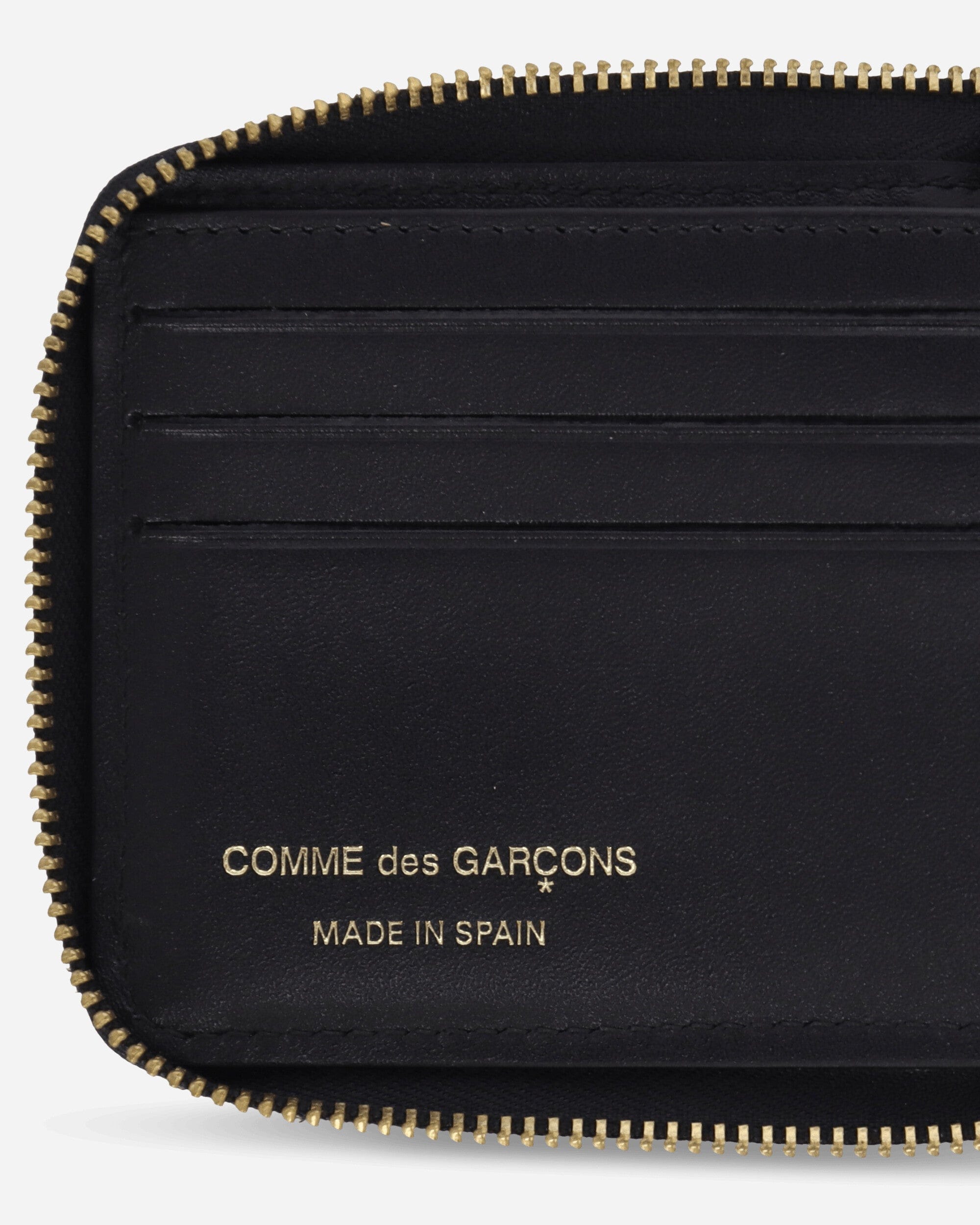 Comme Des Garçons Wallet Classic Line Zip-Around Wallet Black
