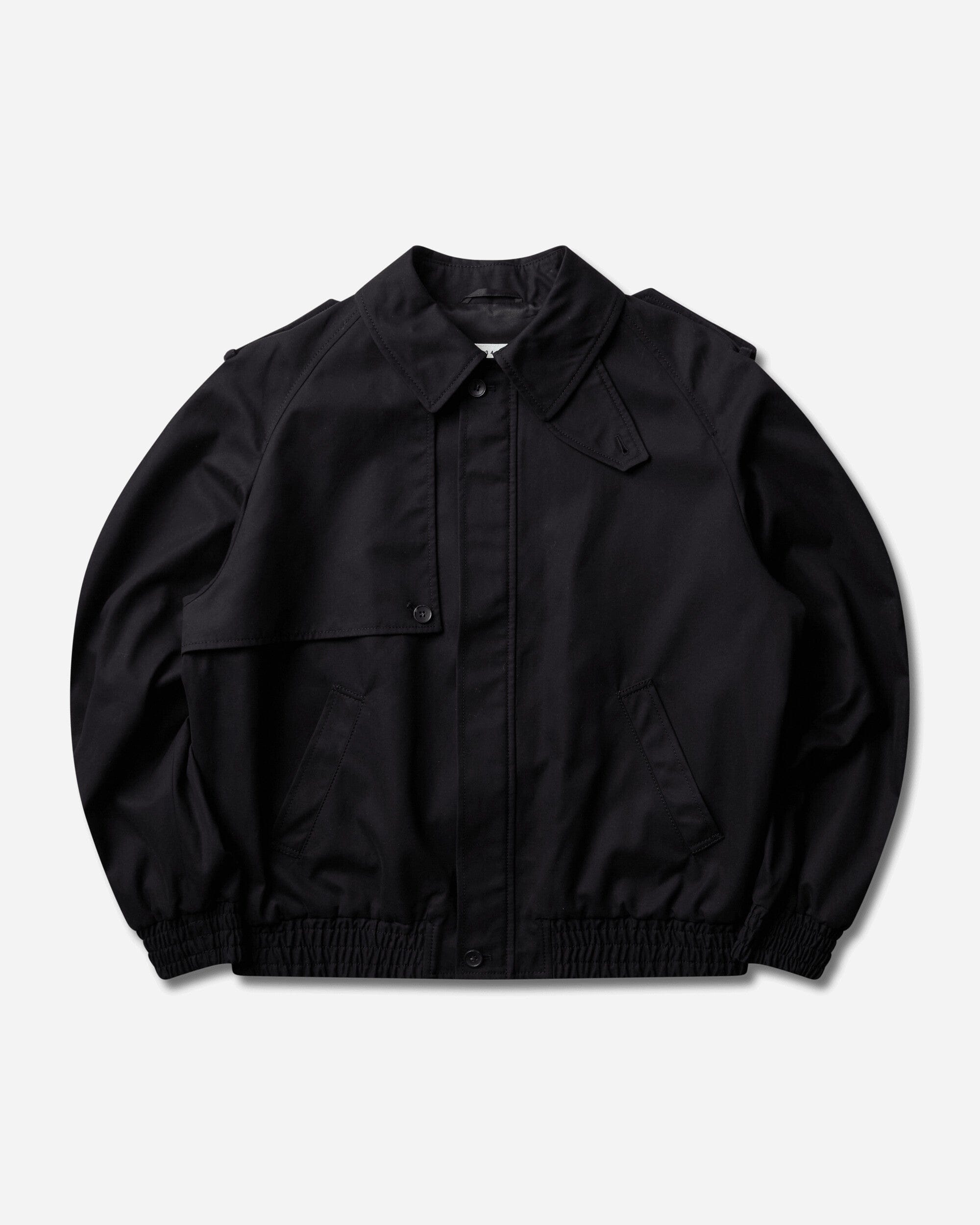 MM6 Maison Margiela Men's Cotton Twill Jacket Black