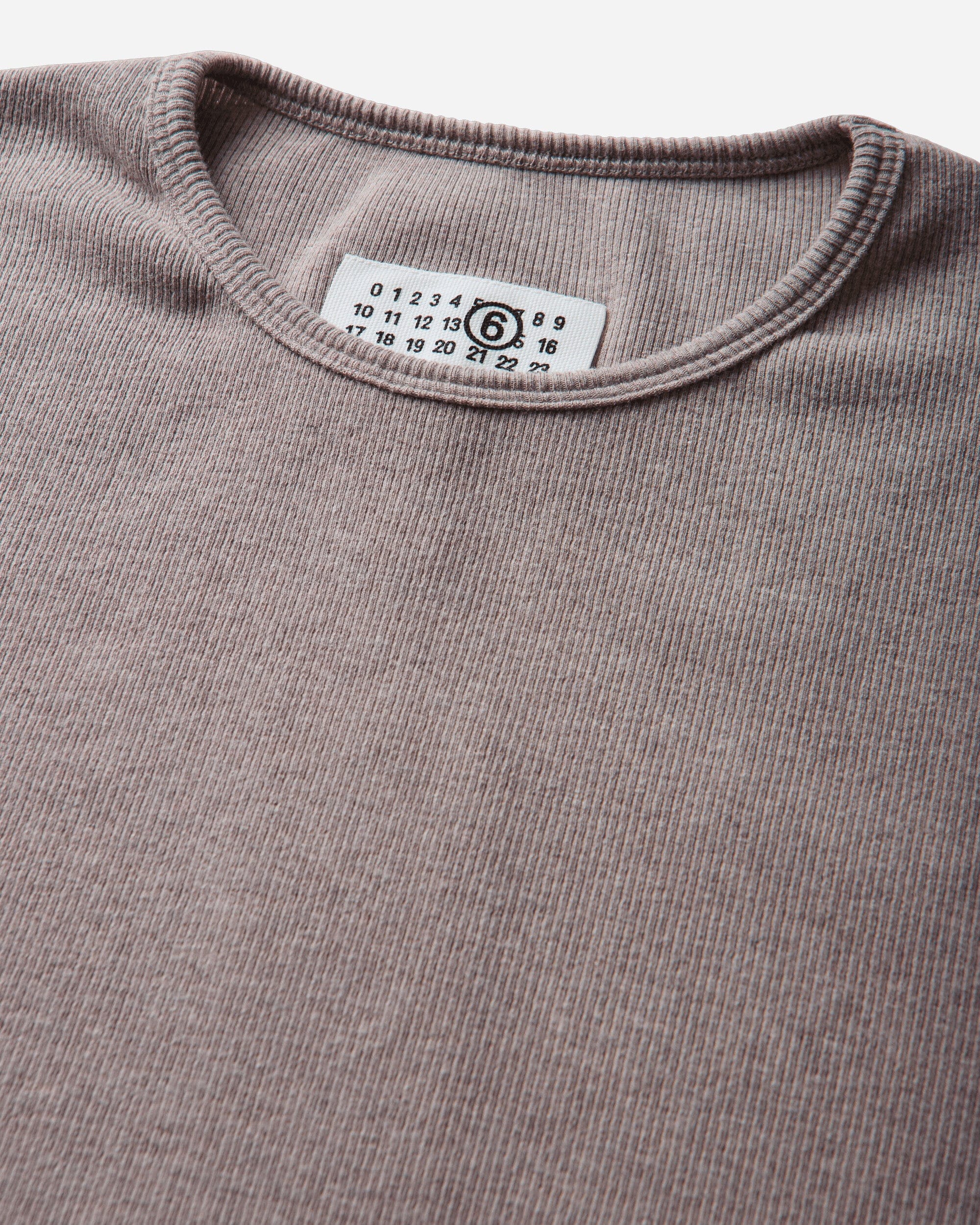 MM6 Maison Margiela Men's Elbow Patch Sweater Taupe