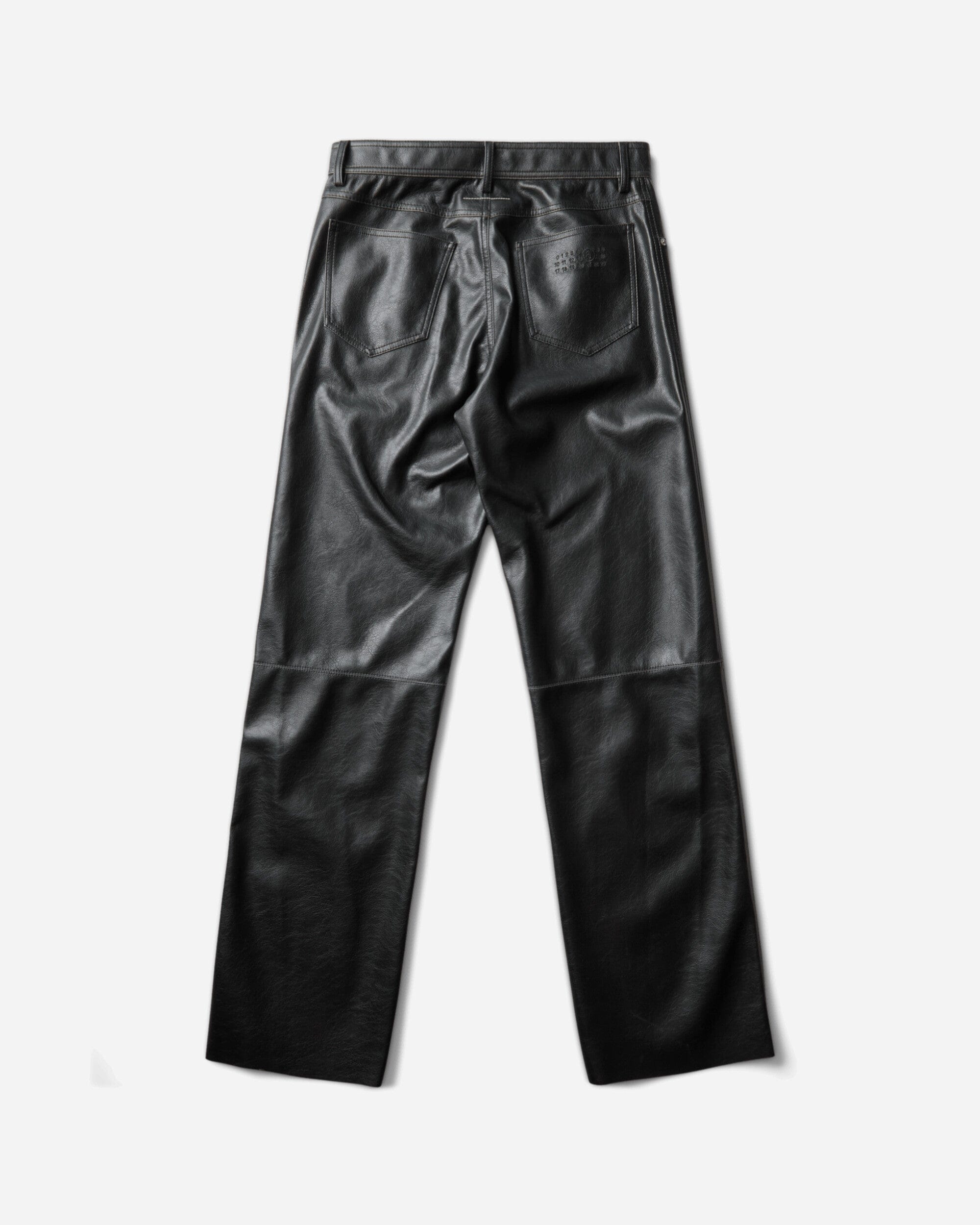 MM6 Maison Margiela Men's Coated Trousers Black