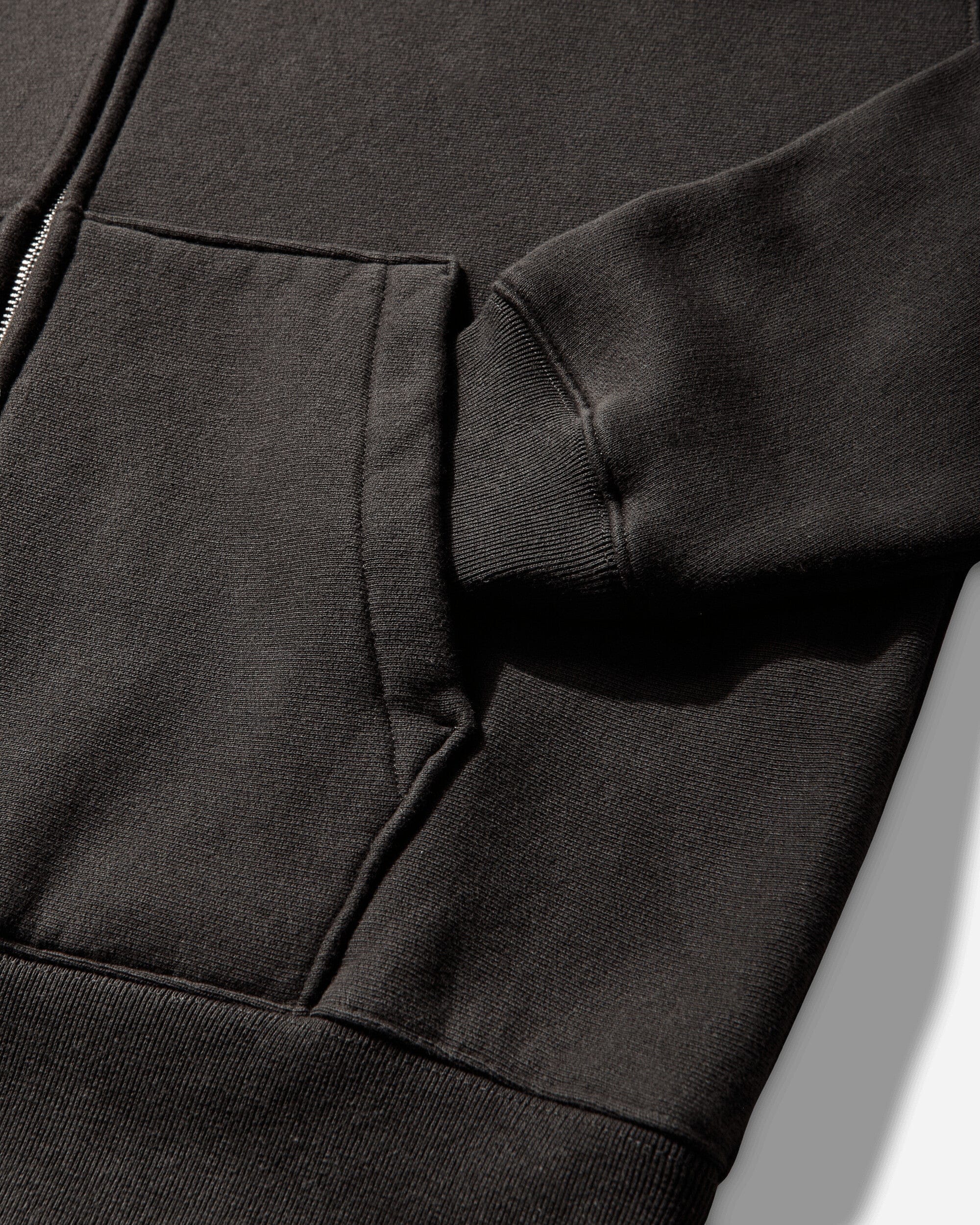 Stussy Basic Diamond Zip Hoodie Black