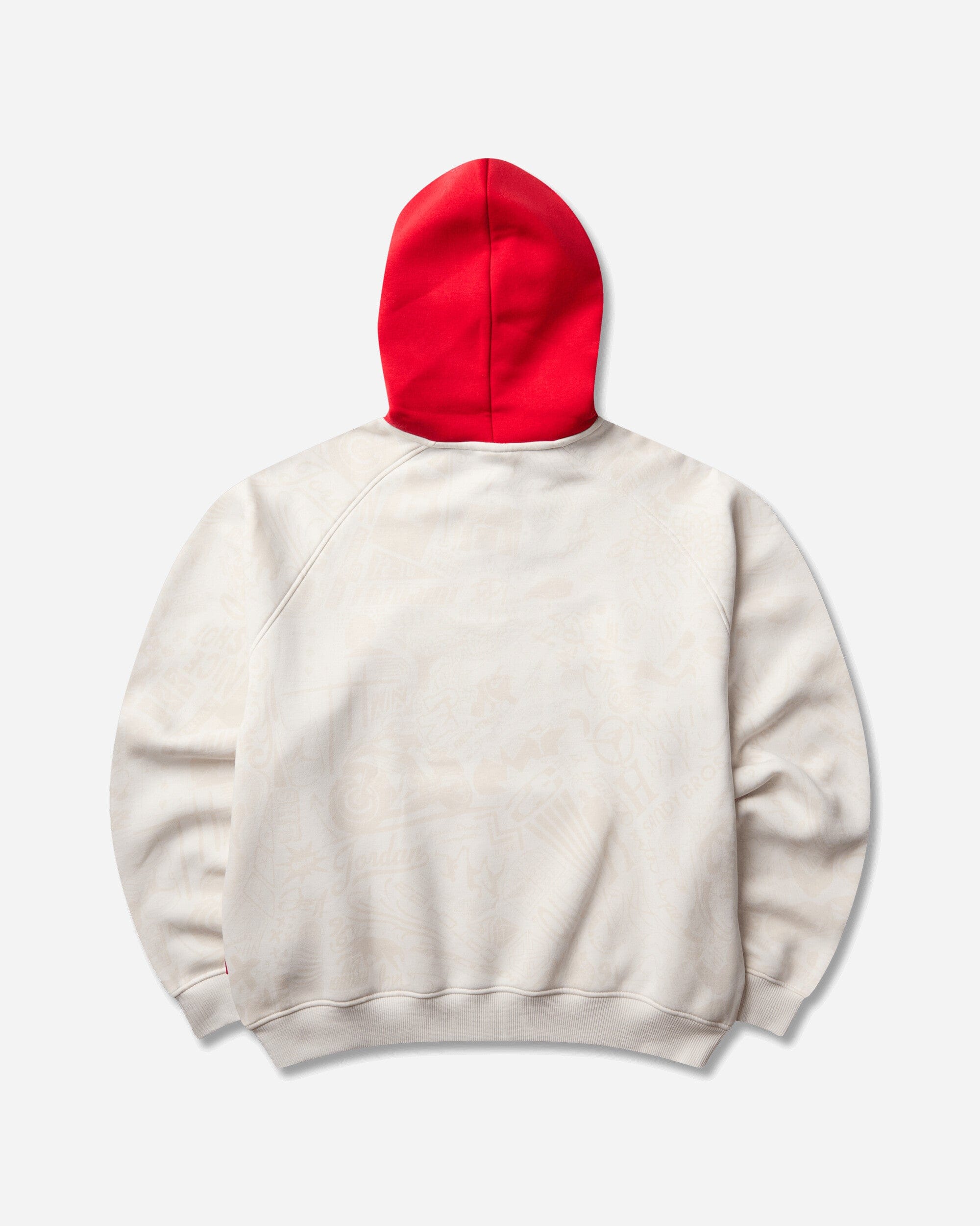 Air Jordan Men's Jordan Brooklyn Fleece Hoodie Phantom / University Red