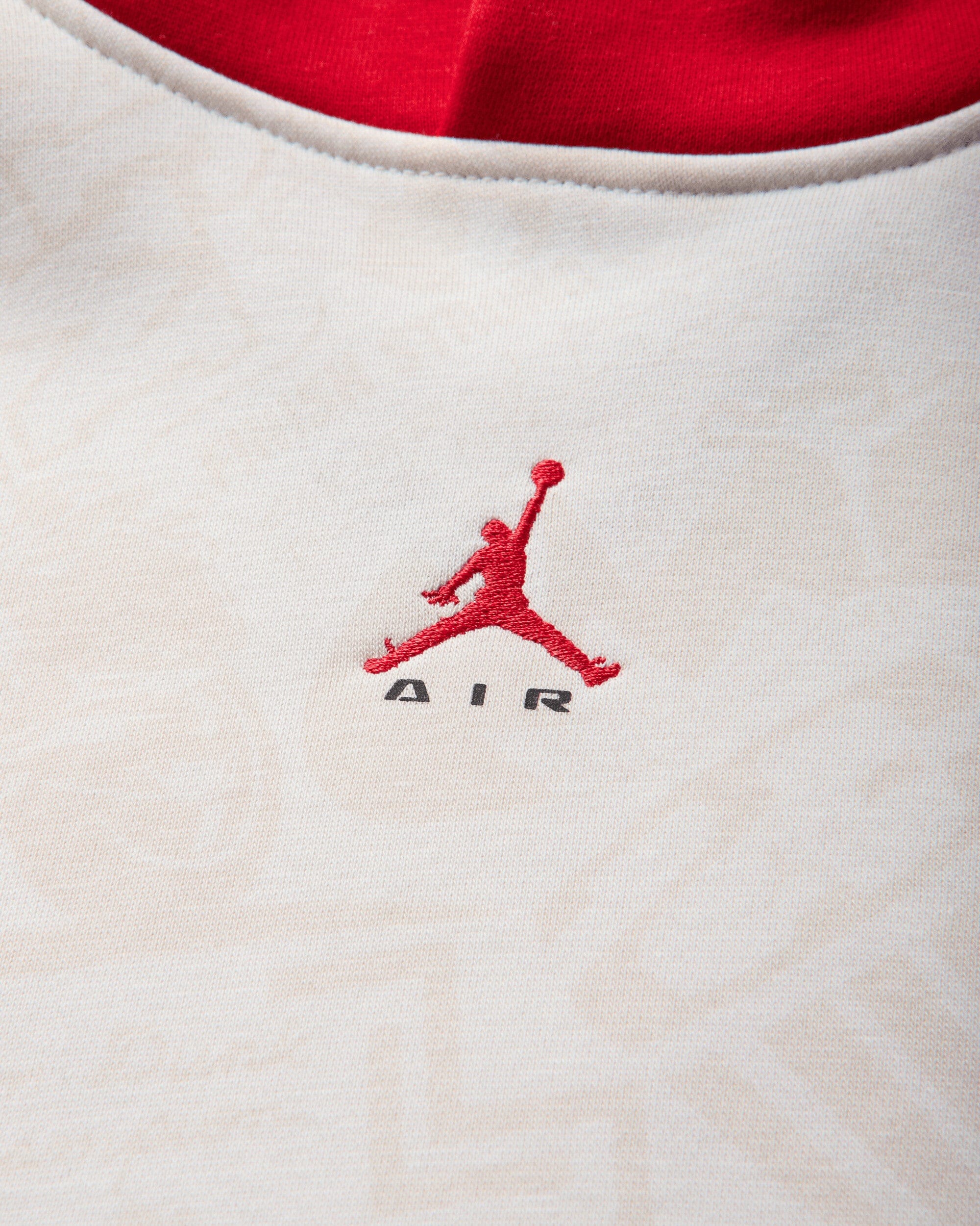 Air Jordan Men's Jordan Brooklyn Fleece Hoodie Phantom / University Red