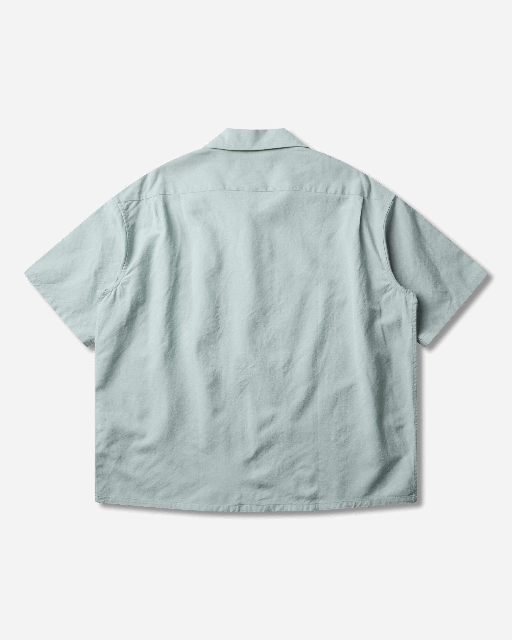 visvim Men's Crosby Shortsleeve Shirt Light Blue
