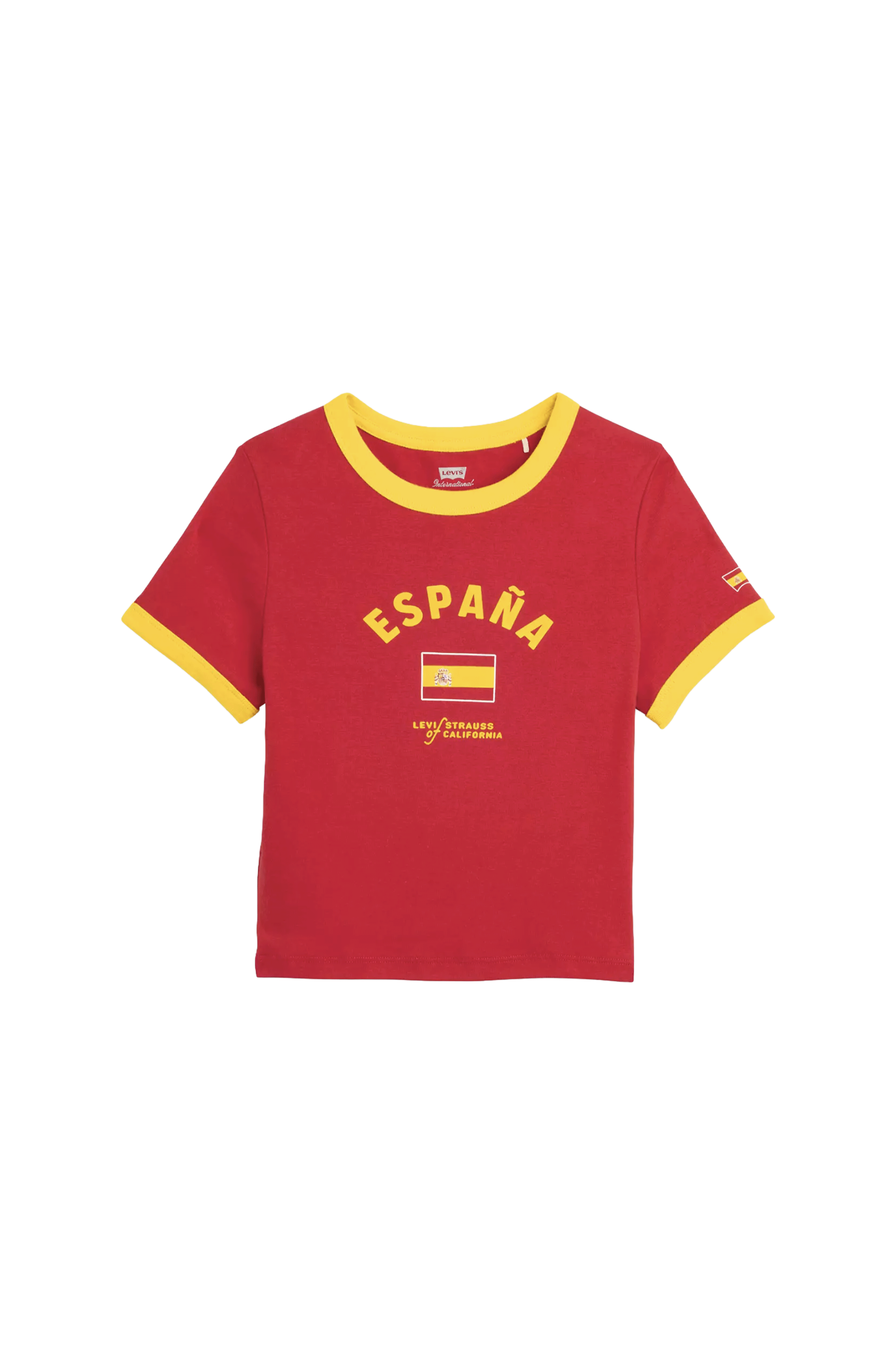 Levi's Retro Mini Ringer Tee Espana x Fifa World Cup