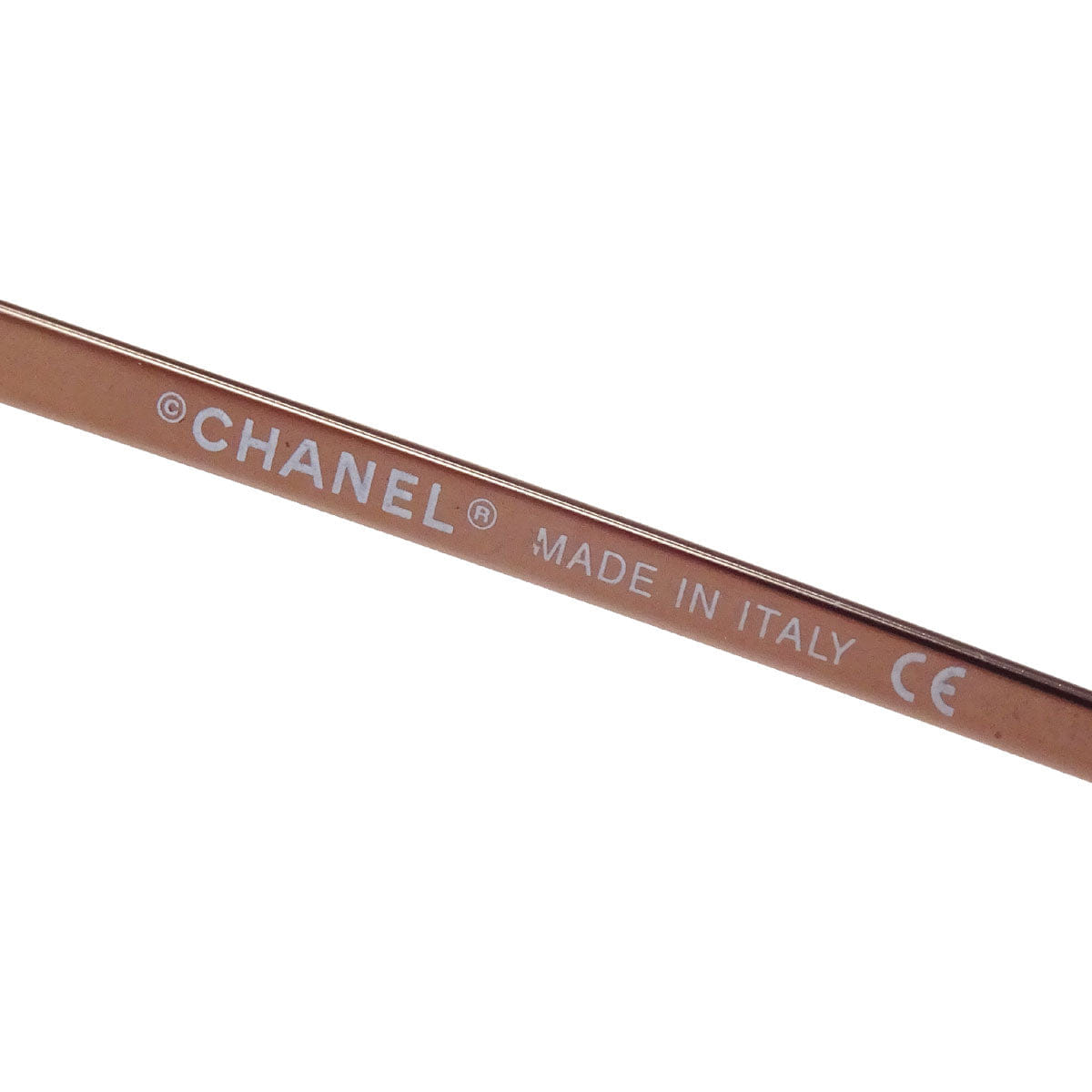 Chanel Sunglasses Eyewear Orange 53□19 130 Small Good