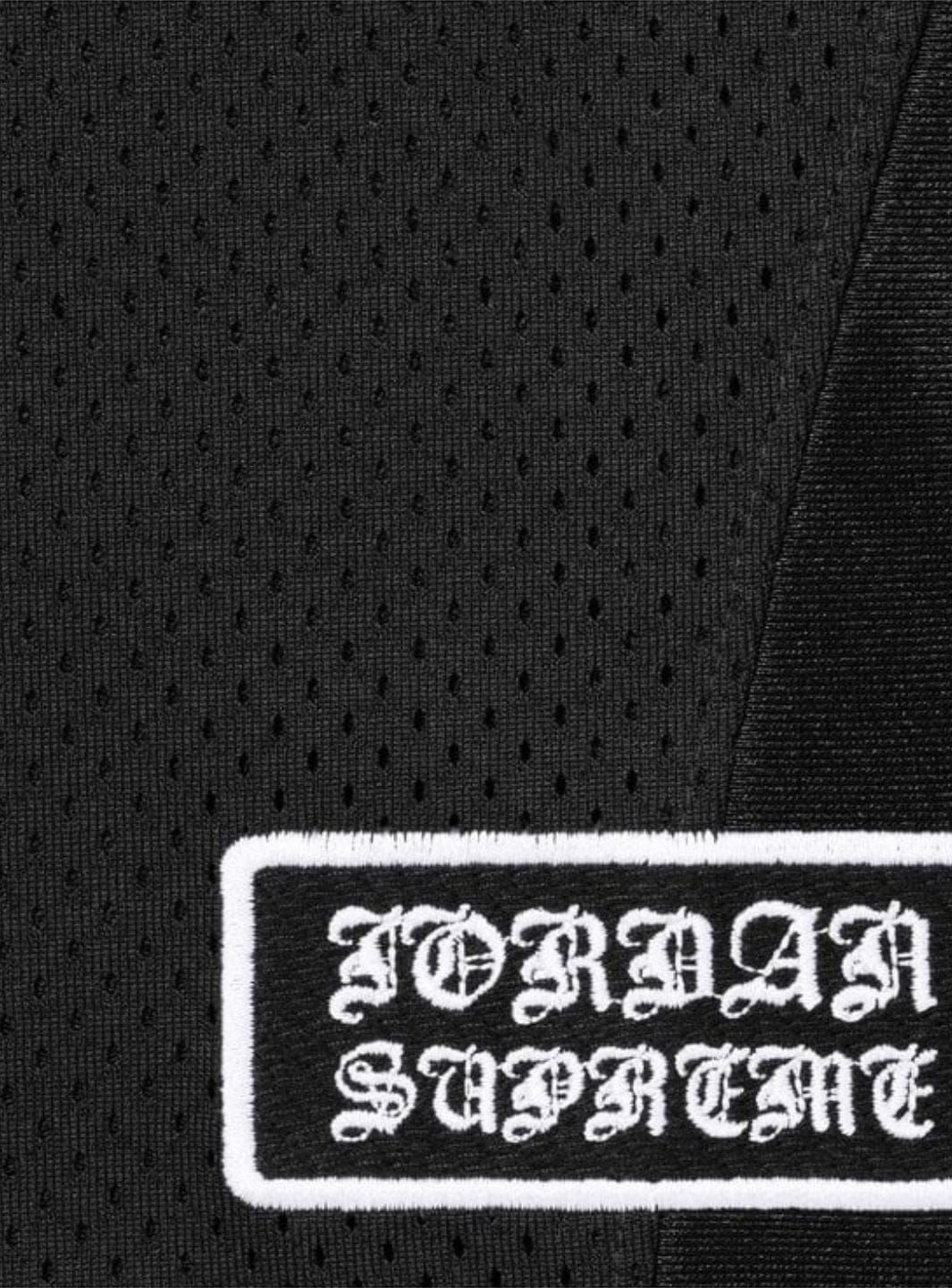 Supreme Jordan Jersey Black (SS26)