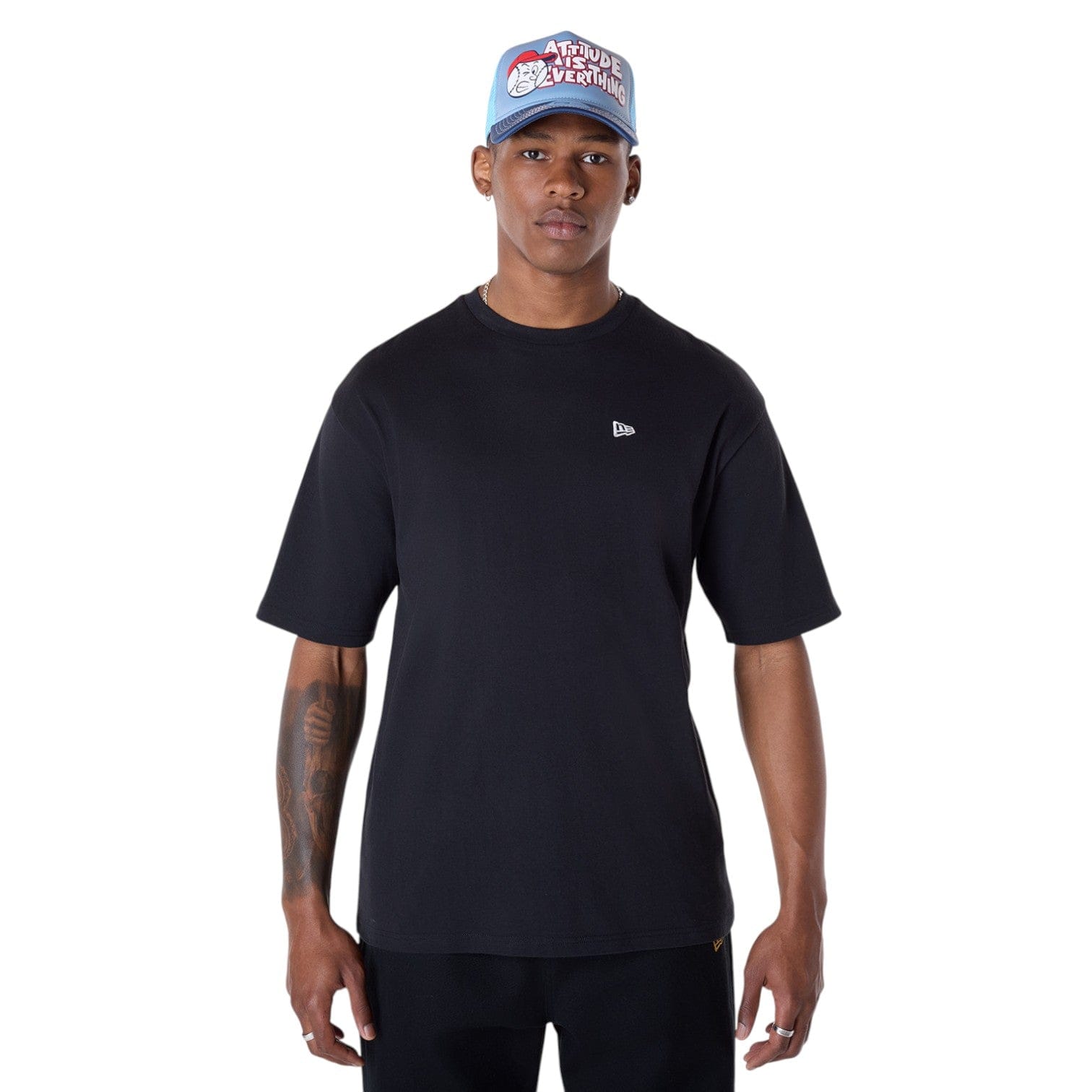New Era T-shirt Baseball Black