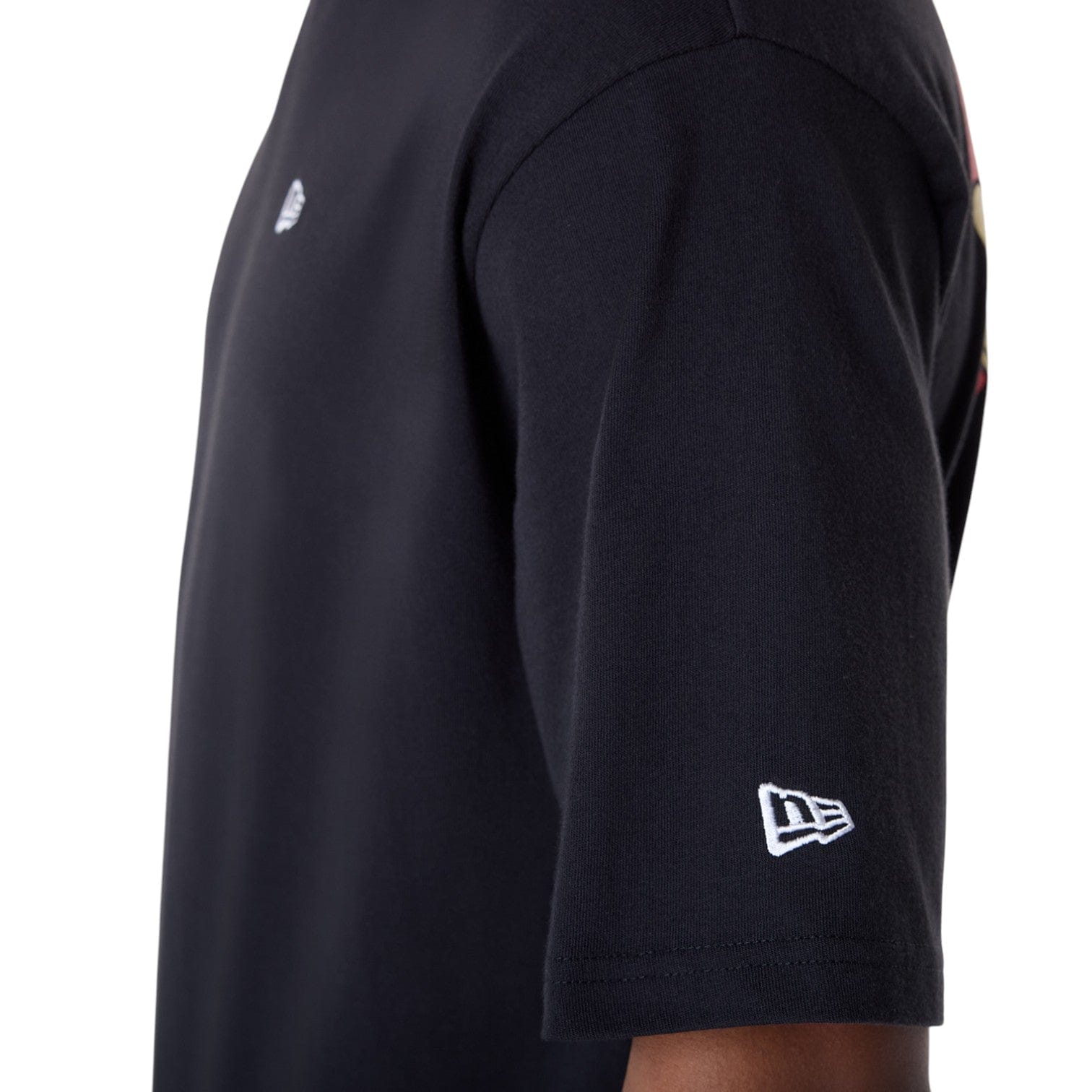 New Era T-shirt Baseball Black