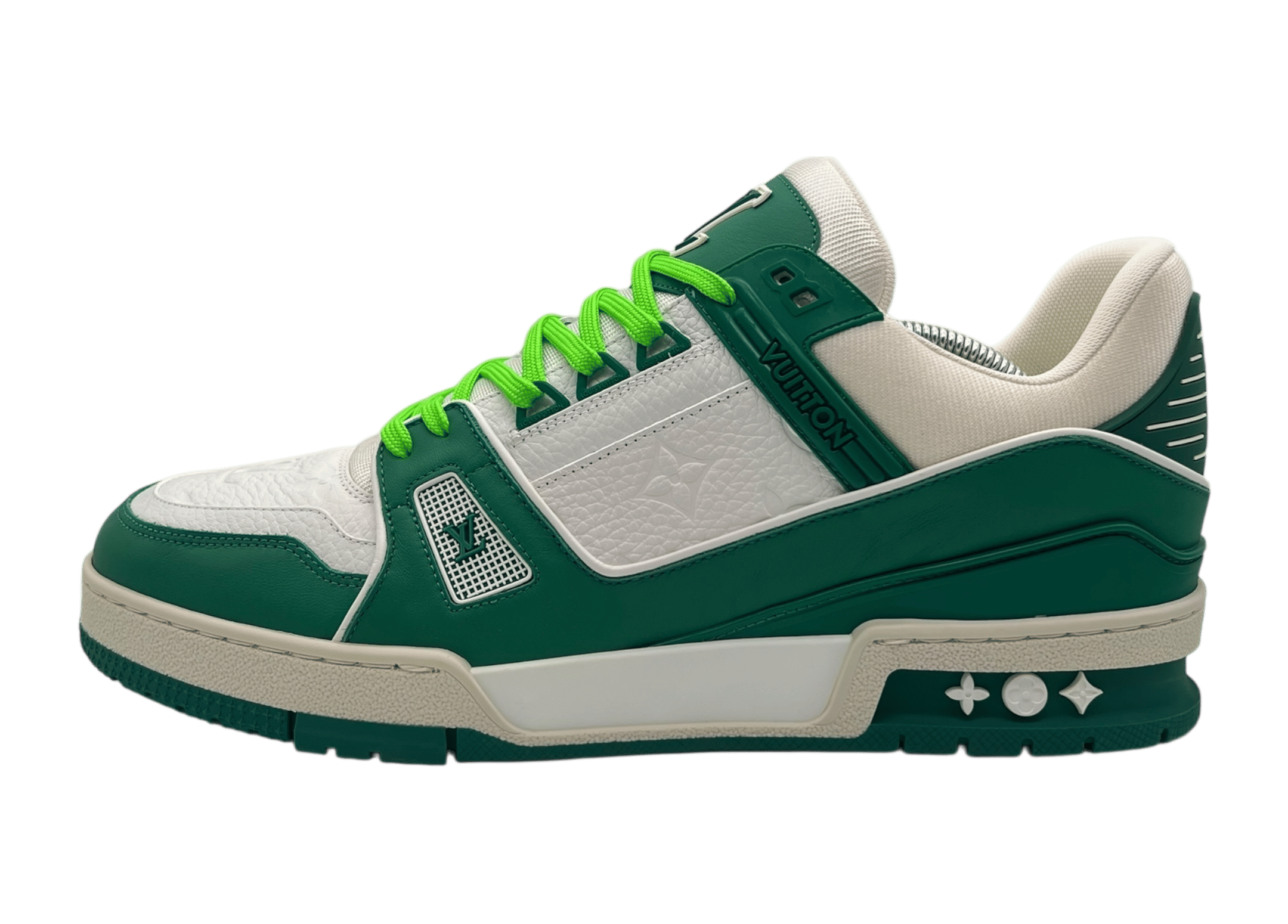 Louis Vuitton Trainer Green White Fluo COND NEW (NO BOX)