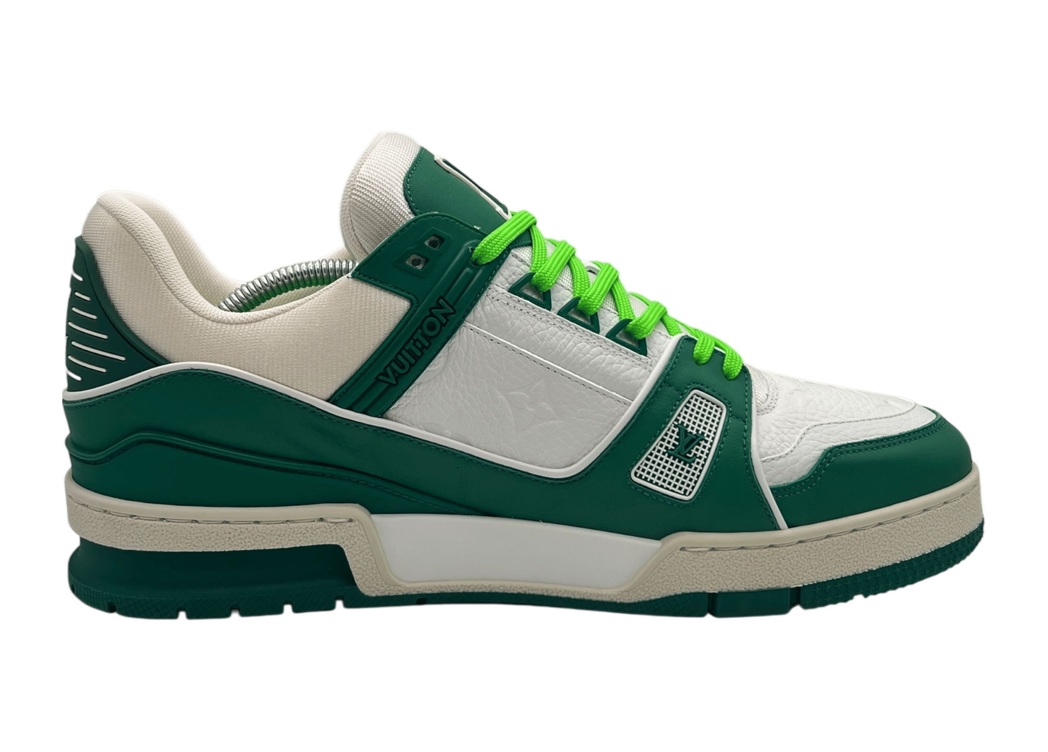 Louis Vuitton Trainer Green White Fluo COND NEW (NO BOX)