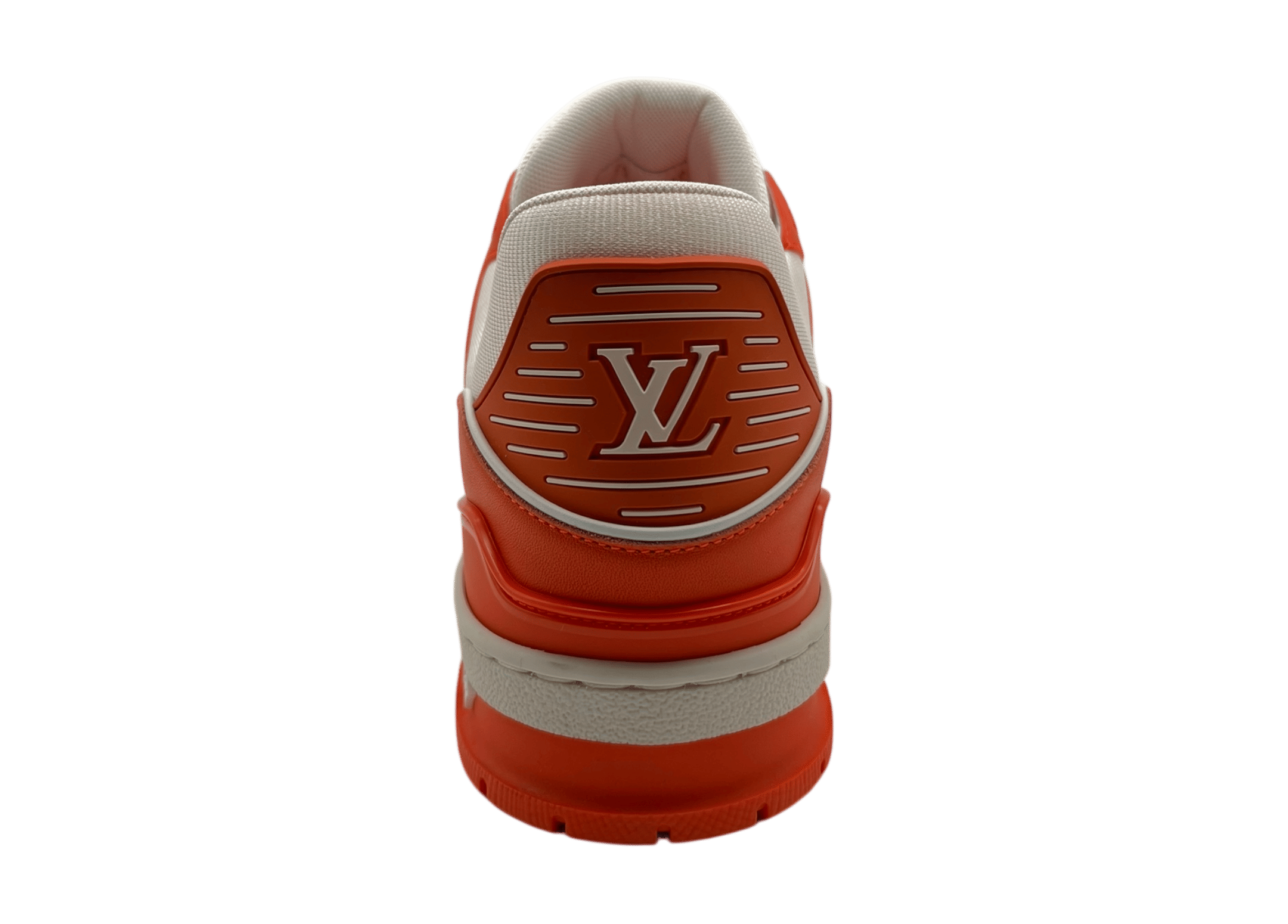 Louis Vuitton Trainer White Orange Fluo COND NEW (NO BOX)