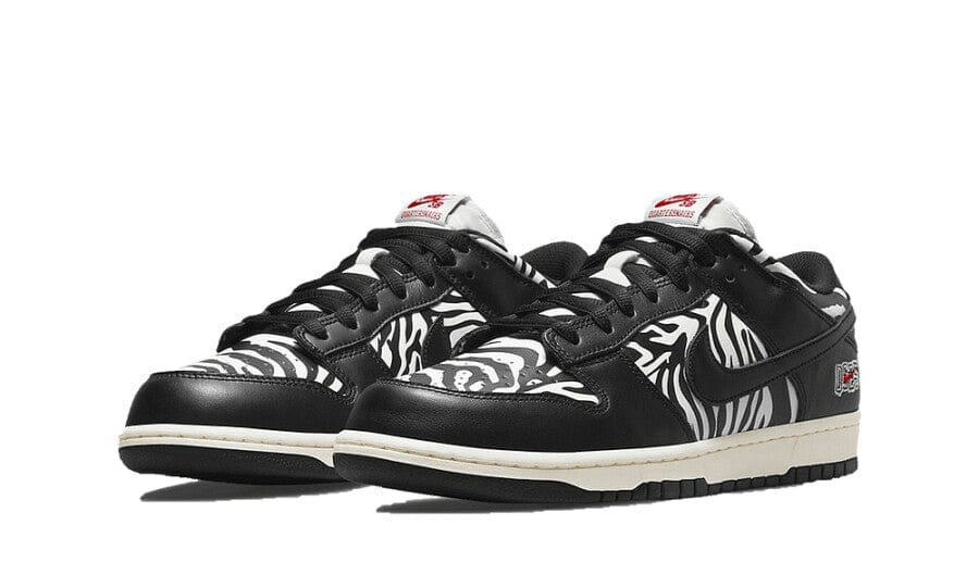 Nike SB Dunk Low Quartersnacks Zebra