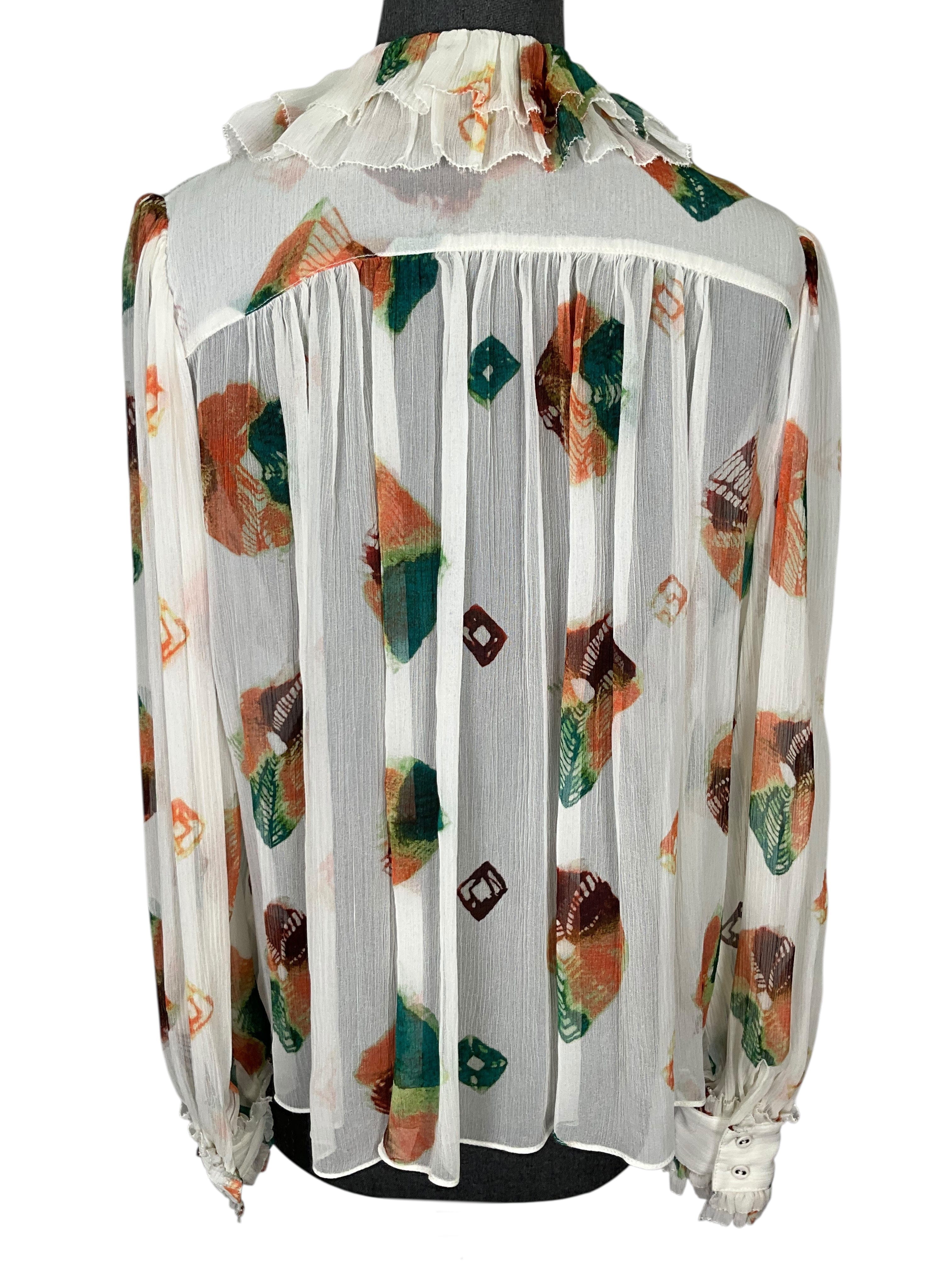 Ulla Johnson Pippa Silk Blouse Size XS