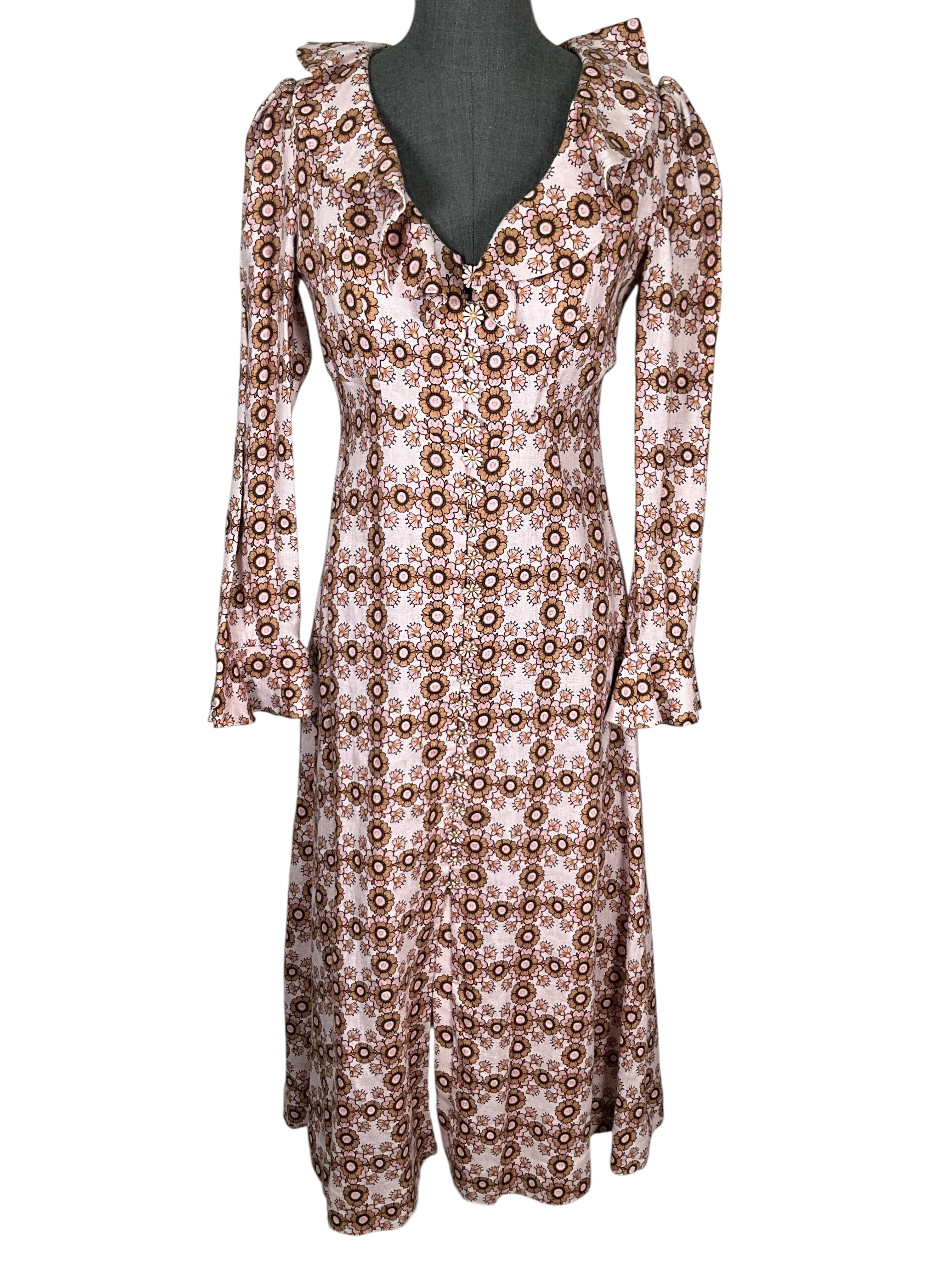 Zimmermann Daisy Midi Dress Size S