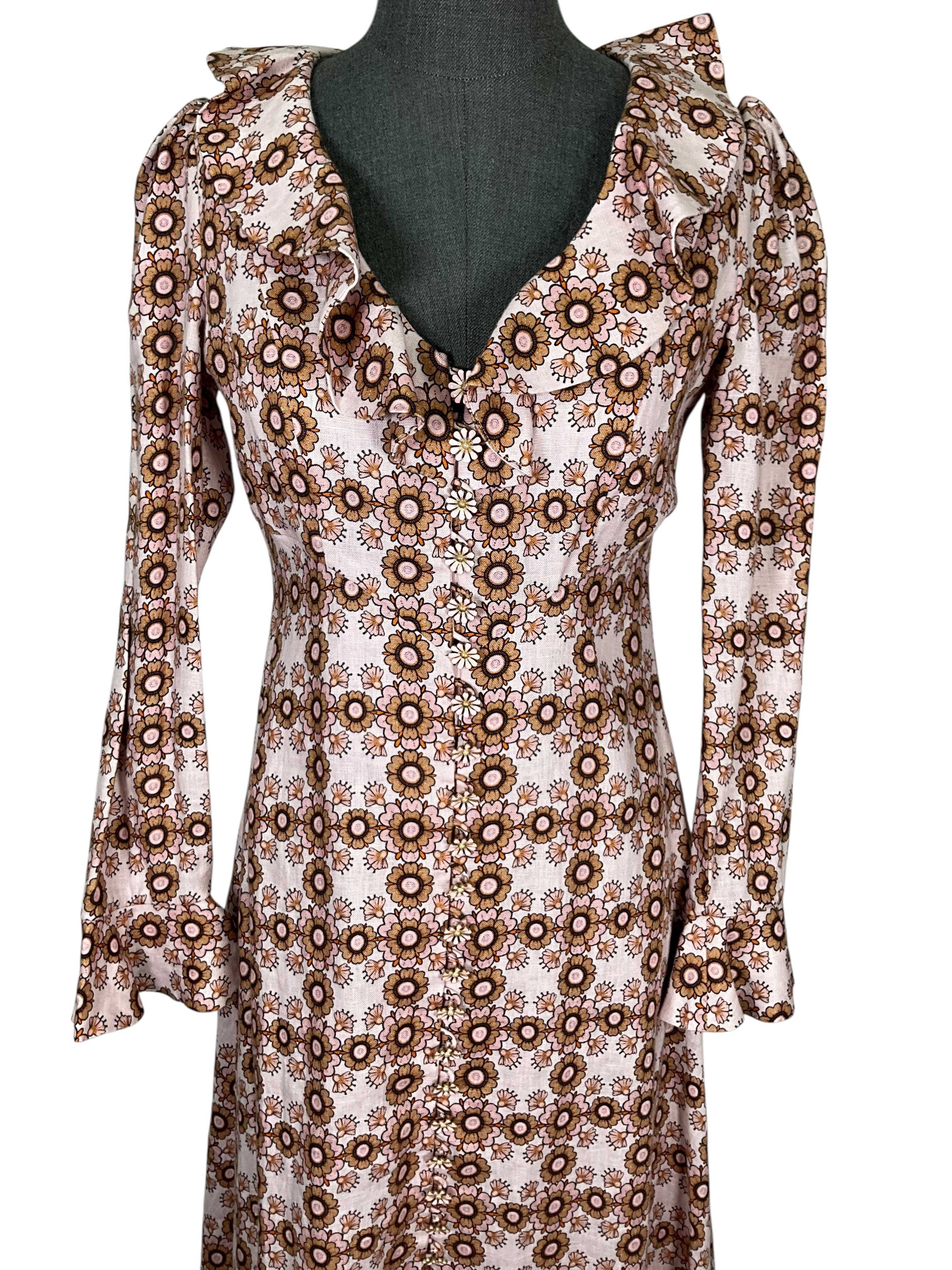 Zimmermann Daisy Midi Dress Size S