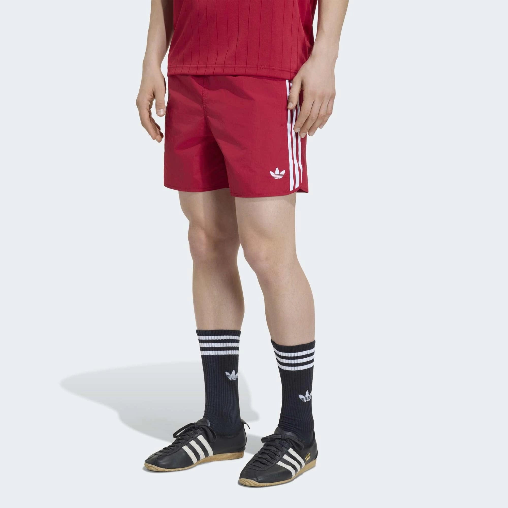 adidas Originals Classics Sprinter Shorts – Red / White (KW0122)