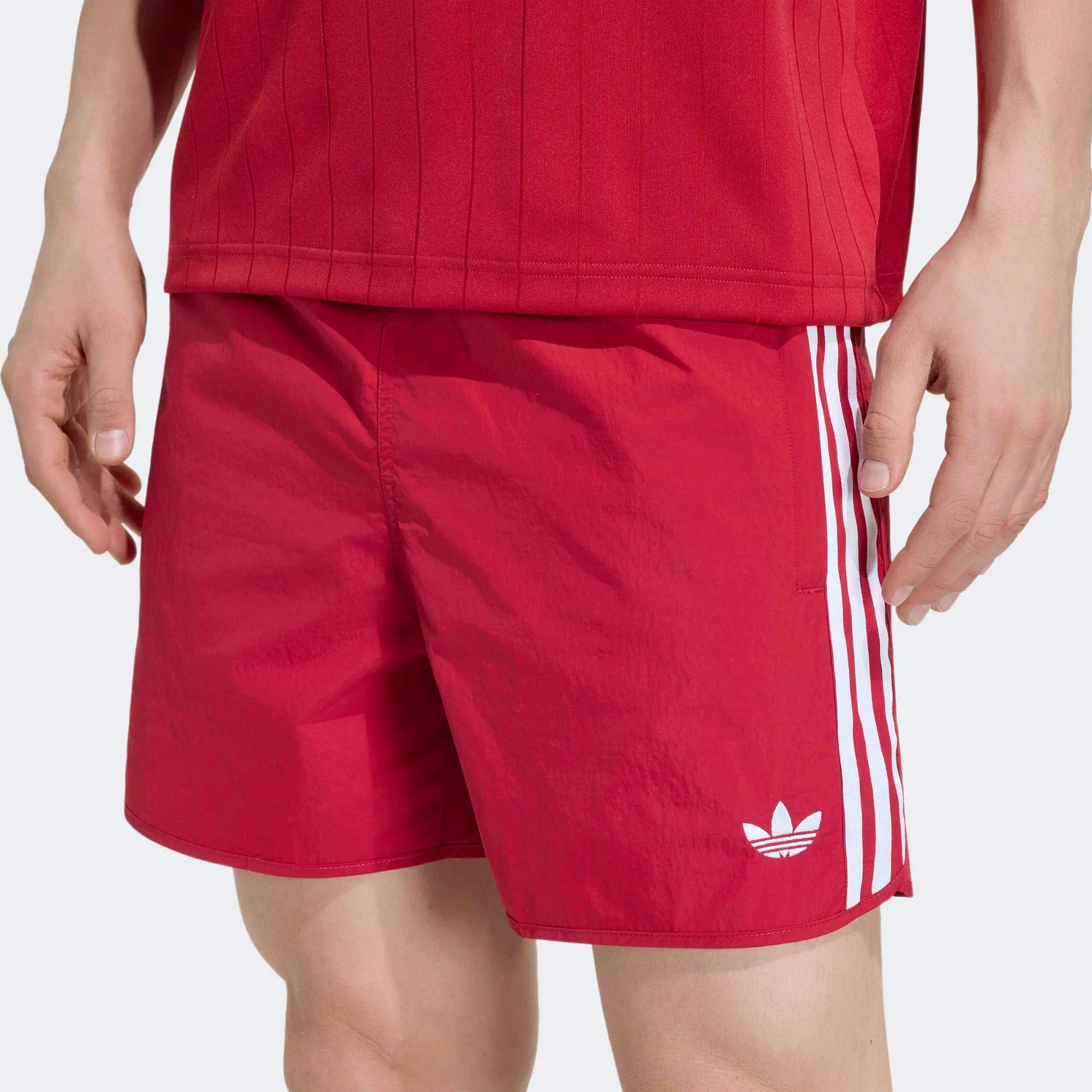 adidas Originals Classics Sprinter Shorts – Red / White (KW0122)