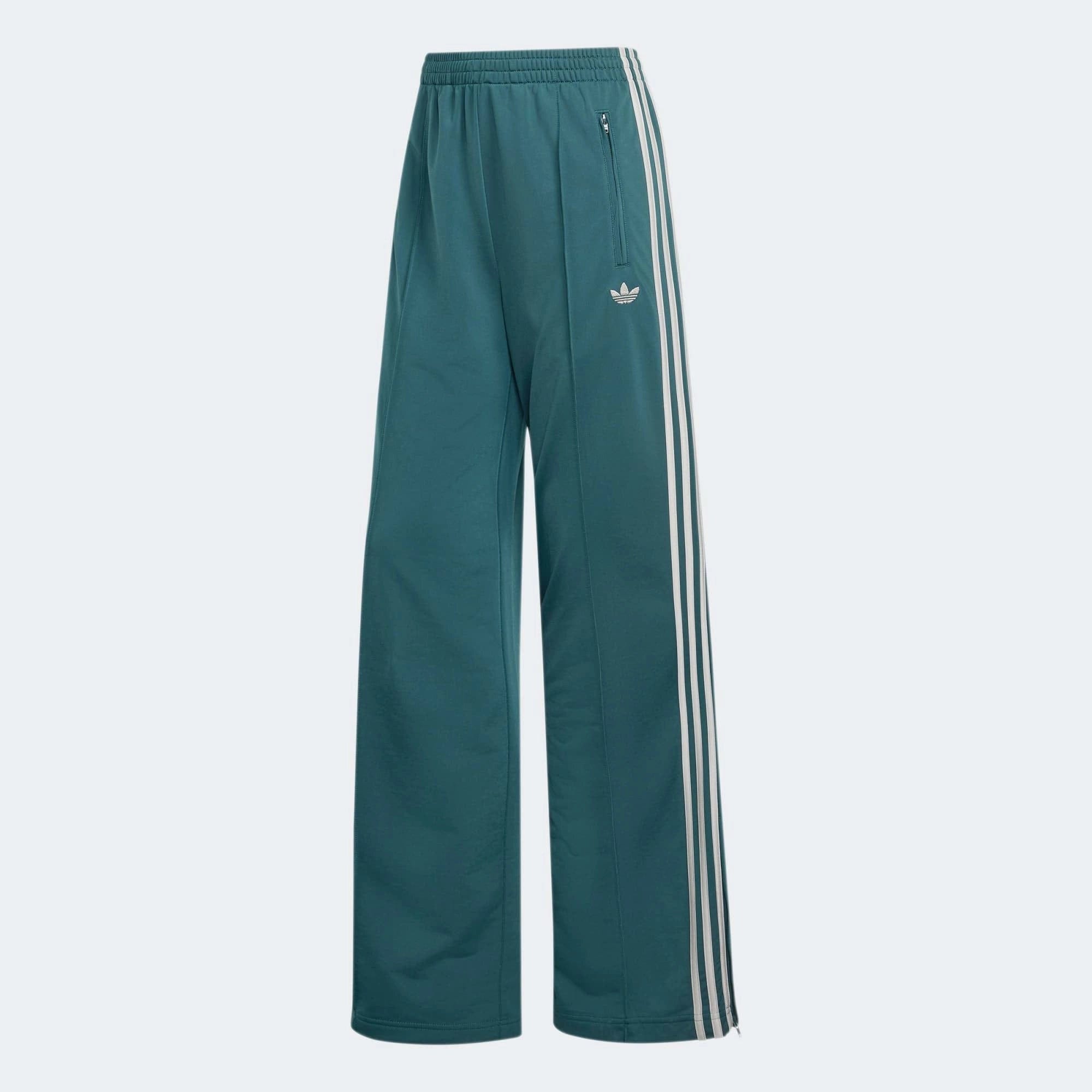 adidas Originals Firebird Loose Damen Track Pants – Rich Green / Grey Two (KS4672)