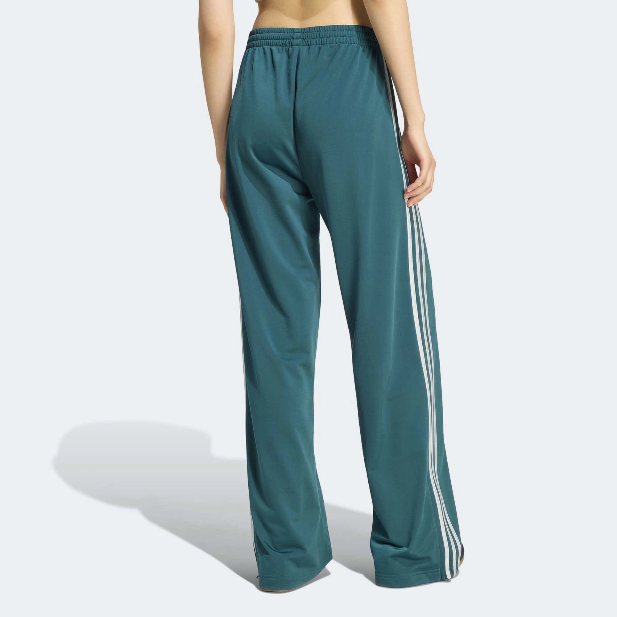 adidas Originals Firebird Loose Damen Track Pants – Rich Green / Grey Two (KS4672)