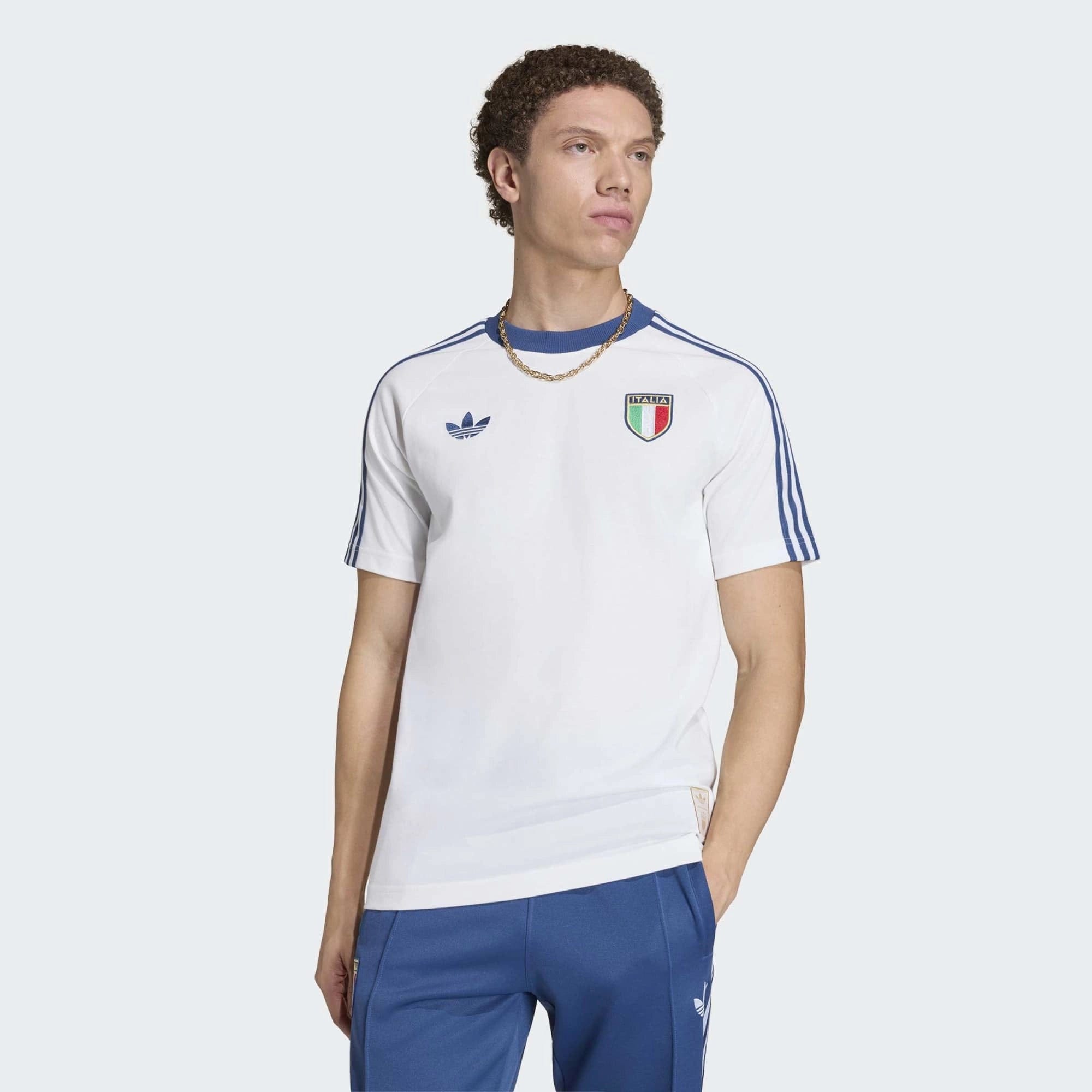 adidas Originals Italien OG T-Shirt – Crystal White (KC6611)