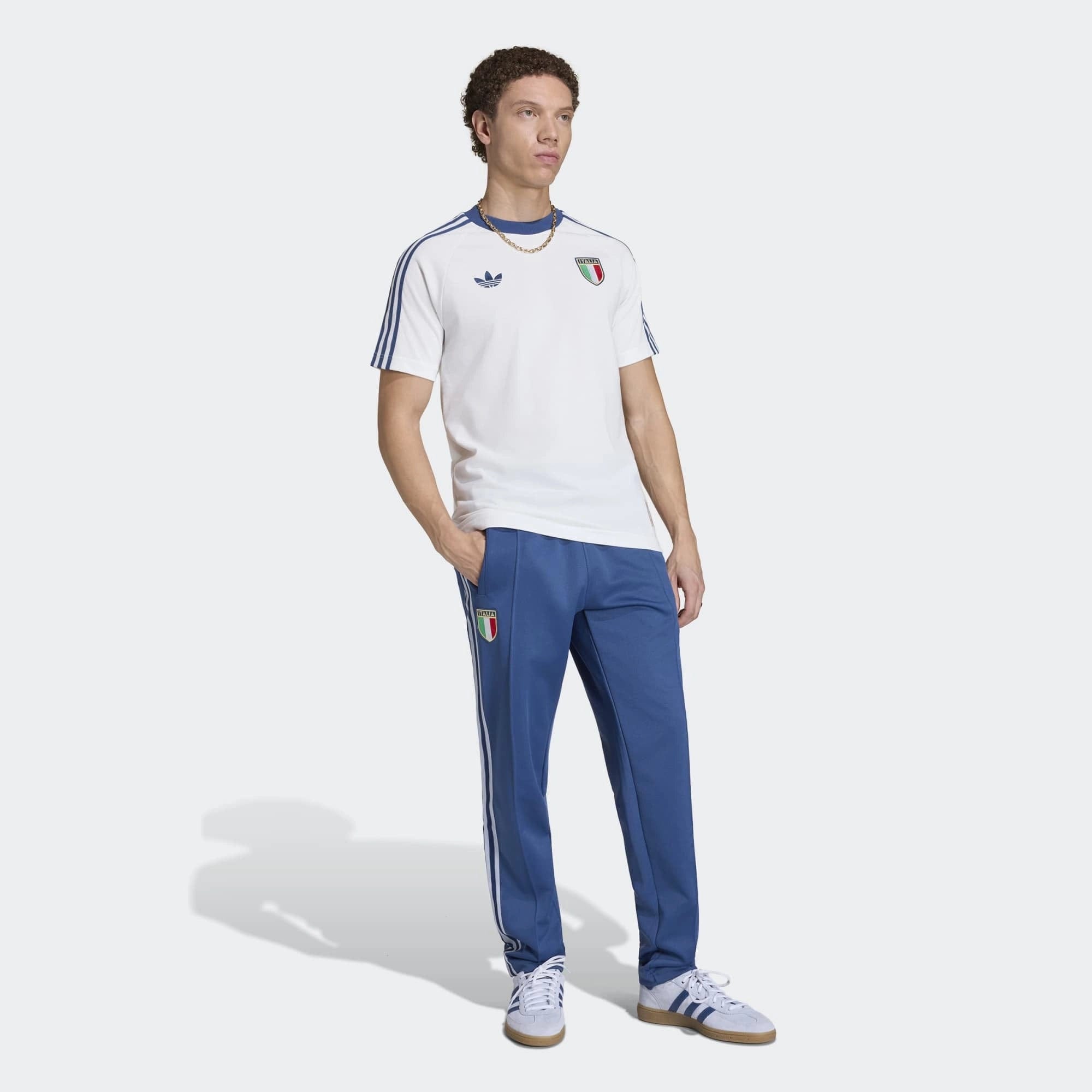 adidas Originals Italien OG T-Shirt – Crystal White (KC6611)