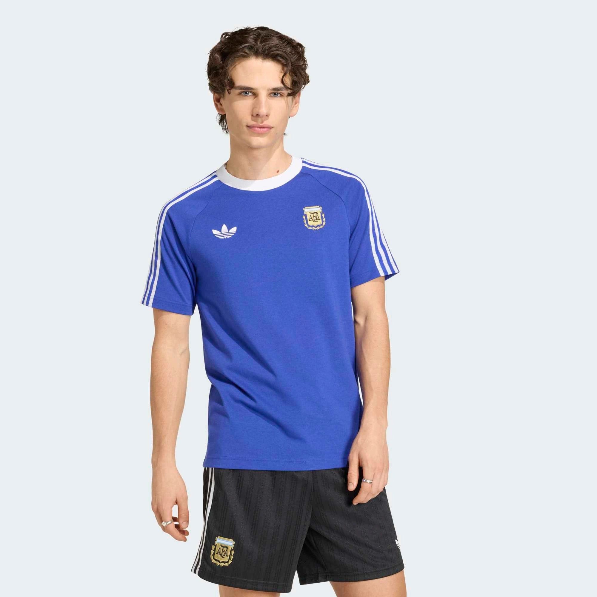 adidas Originals Argentinien OG T-Shirt – Lucid Blue (JZ6307)