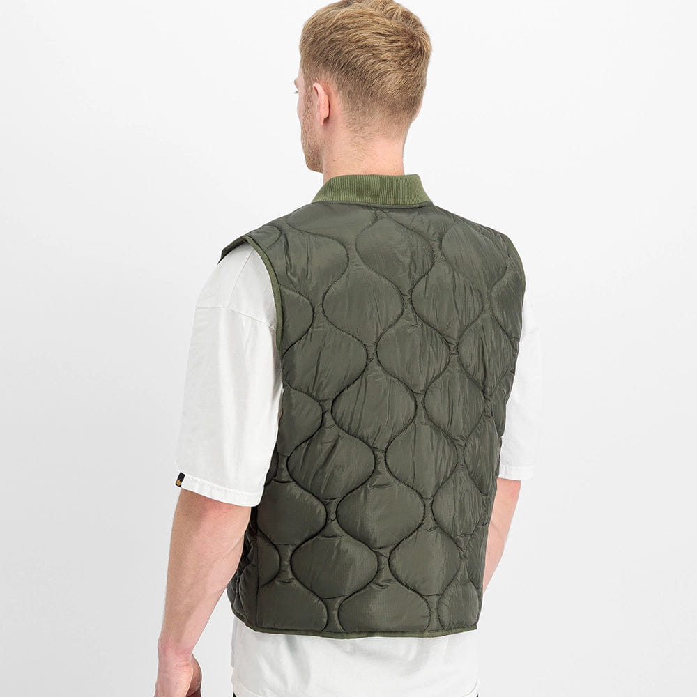 Alpha Industries Q-1 Vest – Leichte Utility Weste – Dark Olive (266107-142)