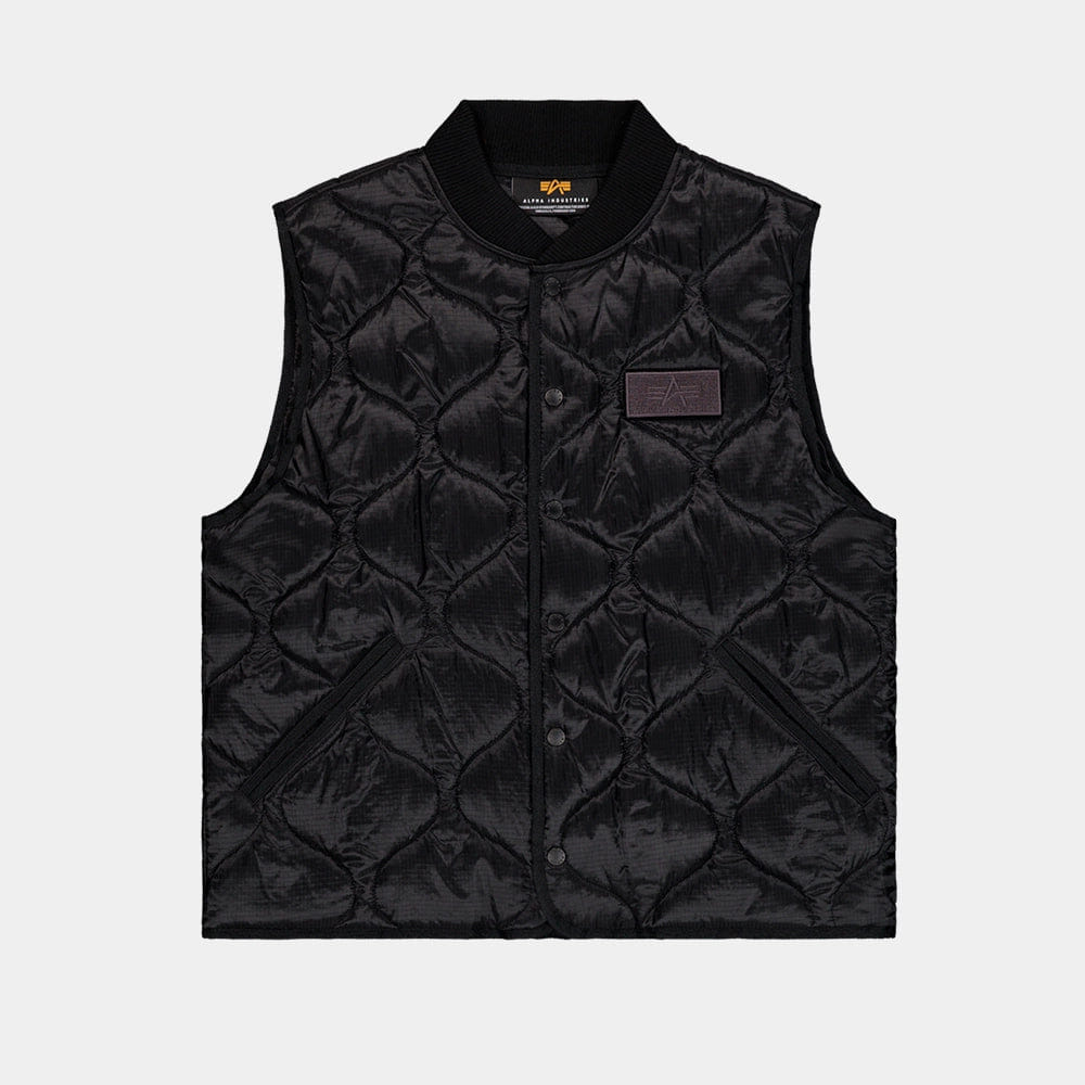 Alpha Industries Q-1 Vest – Leichte Utility Weste – Black (266107-03)