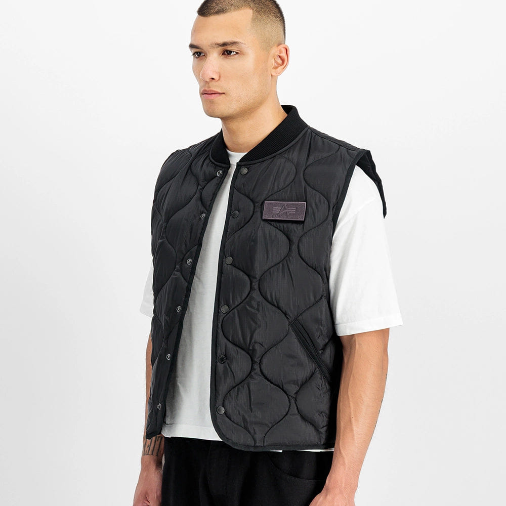 Alpha Industries Q-1 Vest – Leichte Utility Weste – Black (266107-03)