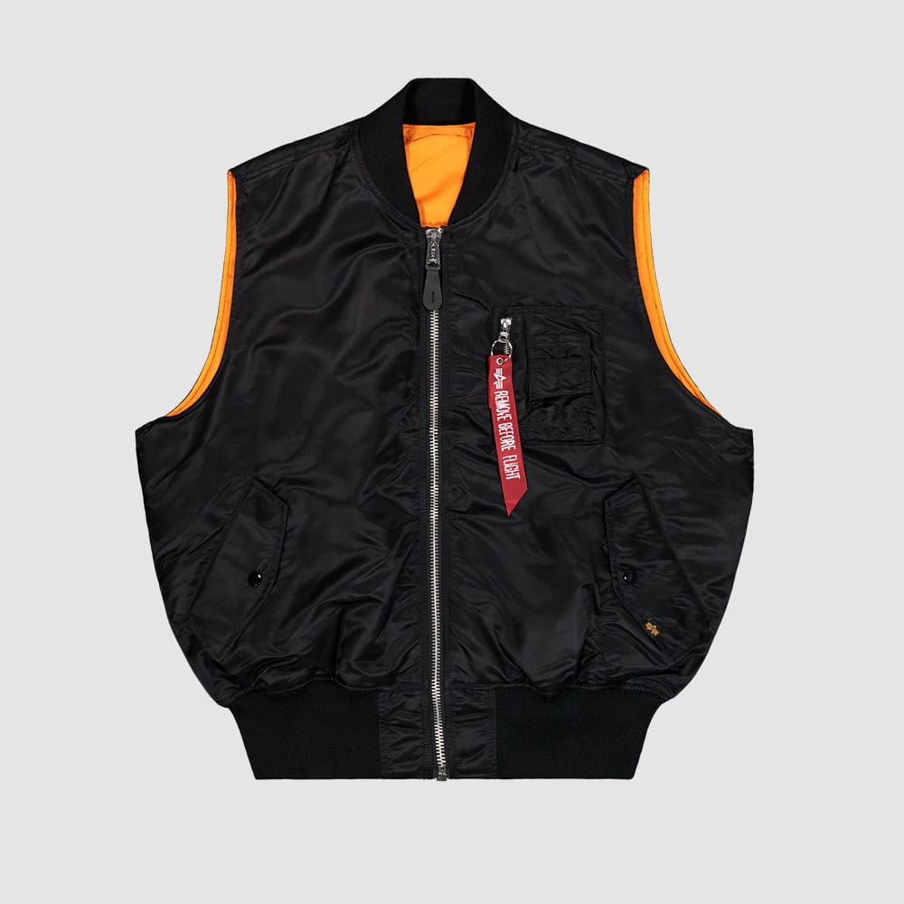 Alpha Industries MA-1 Vest Heritage – Black