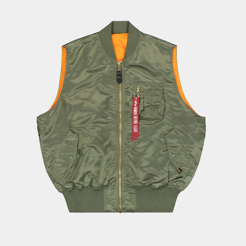 Alpha Industries MA-1 Vest Heritage – Sage Green
