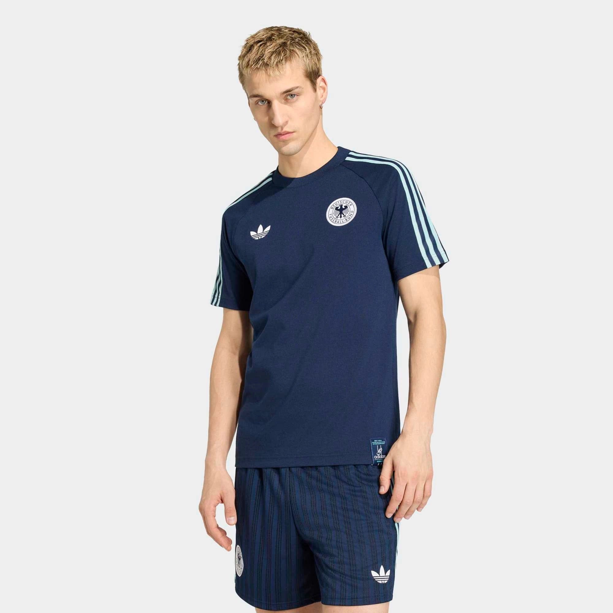 adidas Originals Deutschland DFB OG T-Shirt – Collegiate Navy
