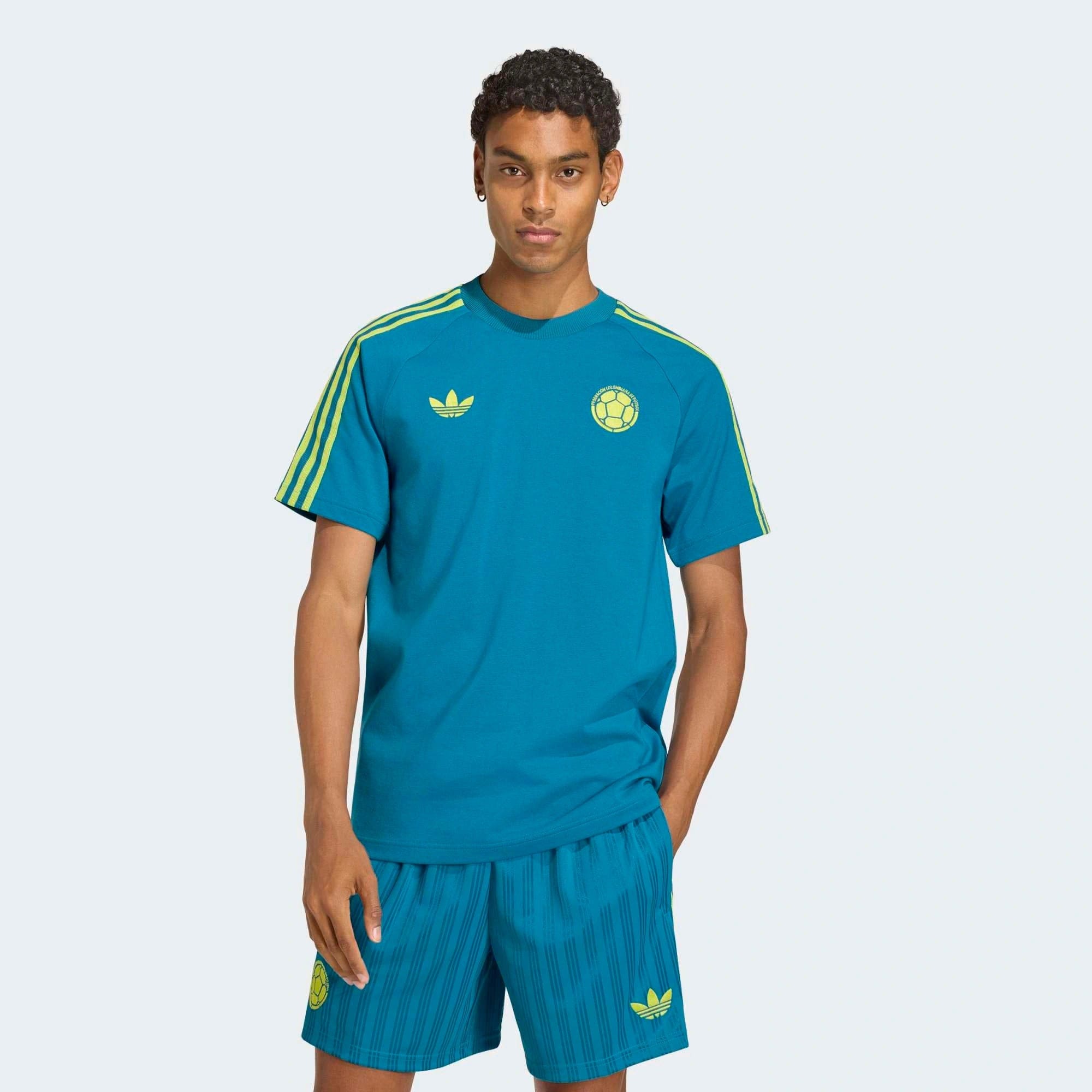 adidas Originals Kolumbien OG T-Shirt – Mystery Petrol