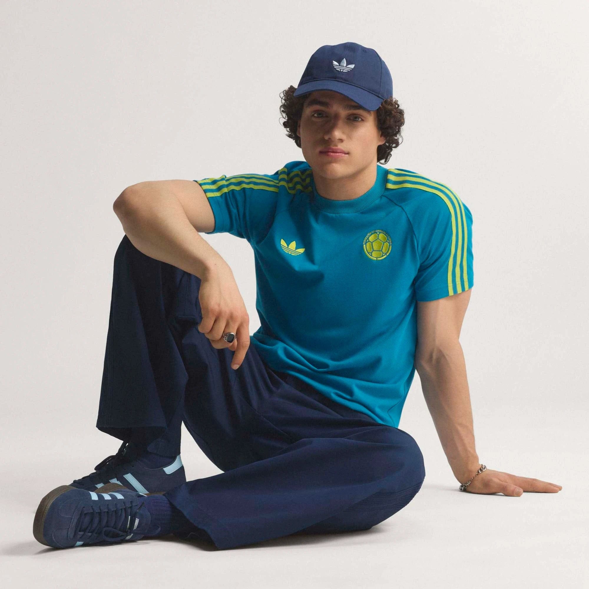 adidas Originals Kolumbien OG T-Shirt – Mystery Petrol