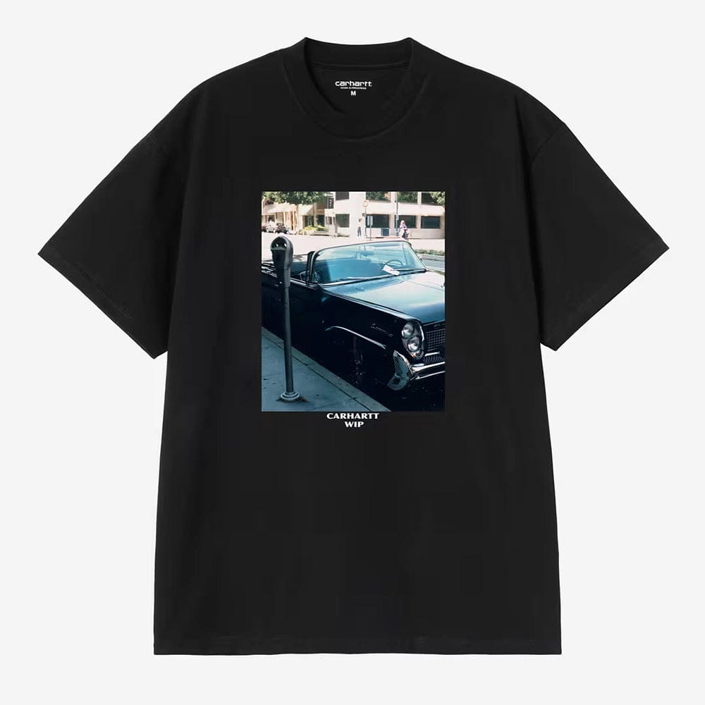 Carhartt Work in Progress Carhartt WIP S/S Warm Views Grafik T-Shirt – Black