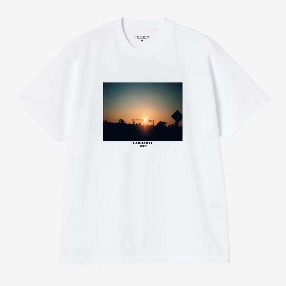 Carhartt Work in Progress Carhartt WIP S/S Warm Views Grafik T-Shirt – White