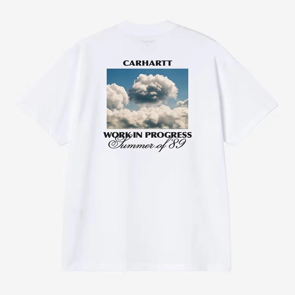 Carhartt Work in Progress Carhartt WIP S/S Warm Views Grafik T-Shirt – White