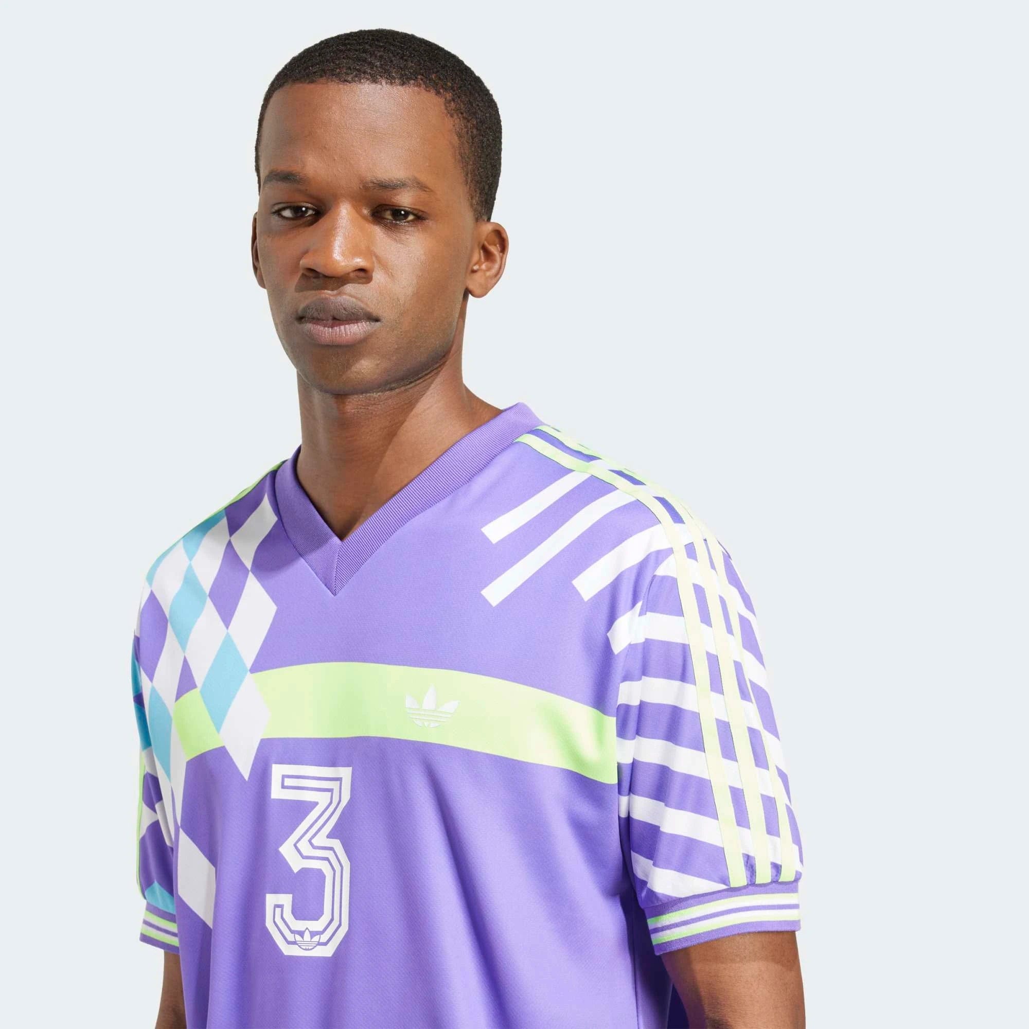 adidas Originals Nuwave 90s Jersey Trikot – Lila (Purple Rush)