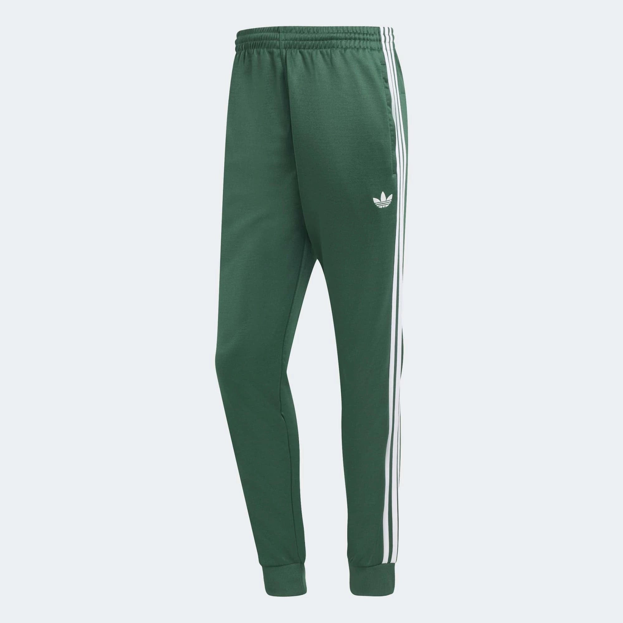 adidas Originals SST Track Pants Herren – Collegiate Green / White