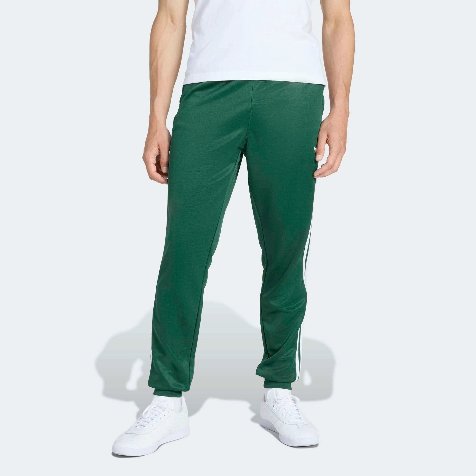 adidas Originals SST Track Pants Herren – Collegiate Green / White